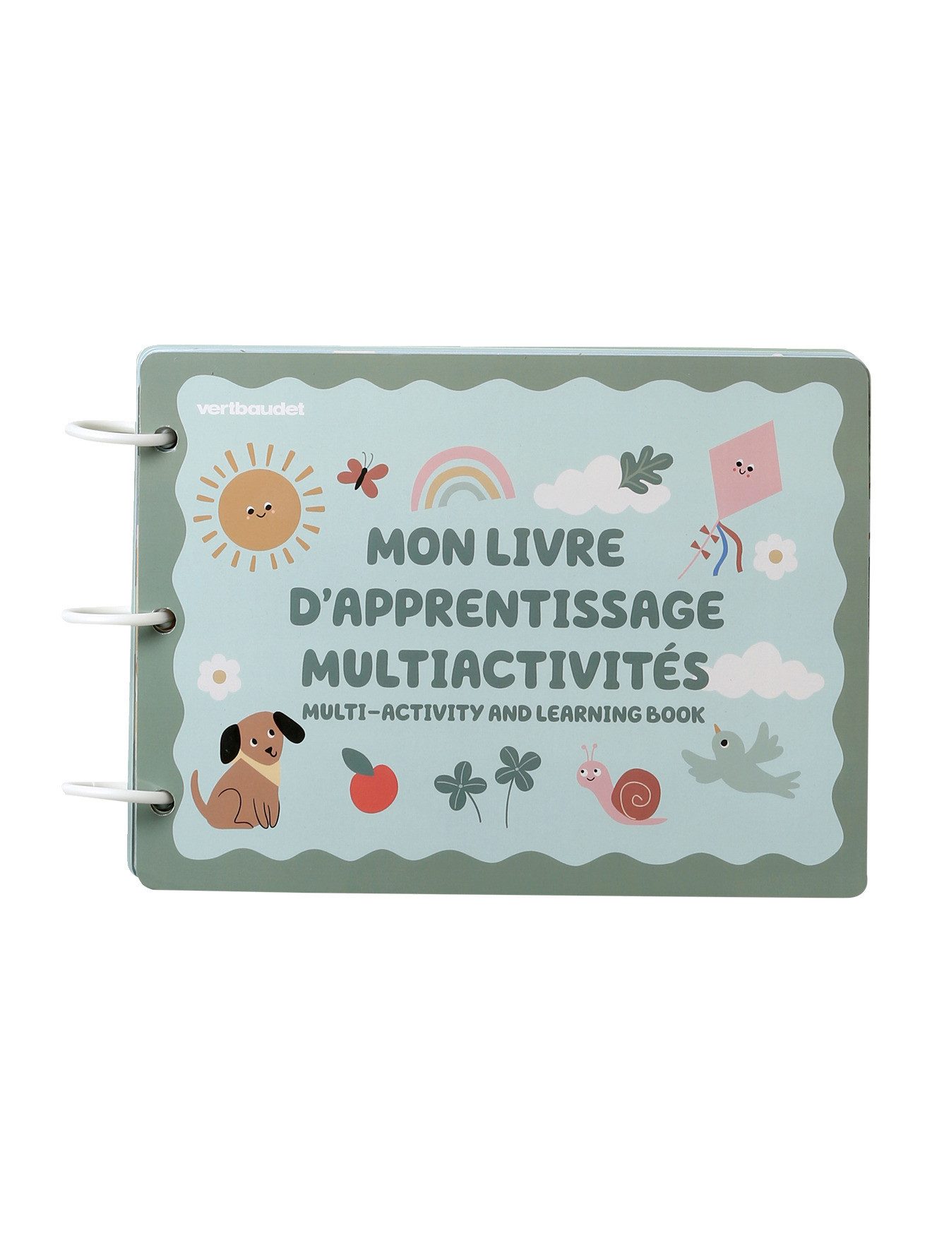 vertbaudet Lernspielzeug Activity- und Lernbuch Baby