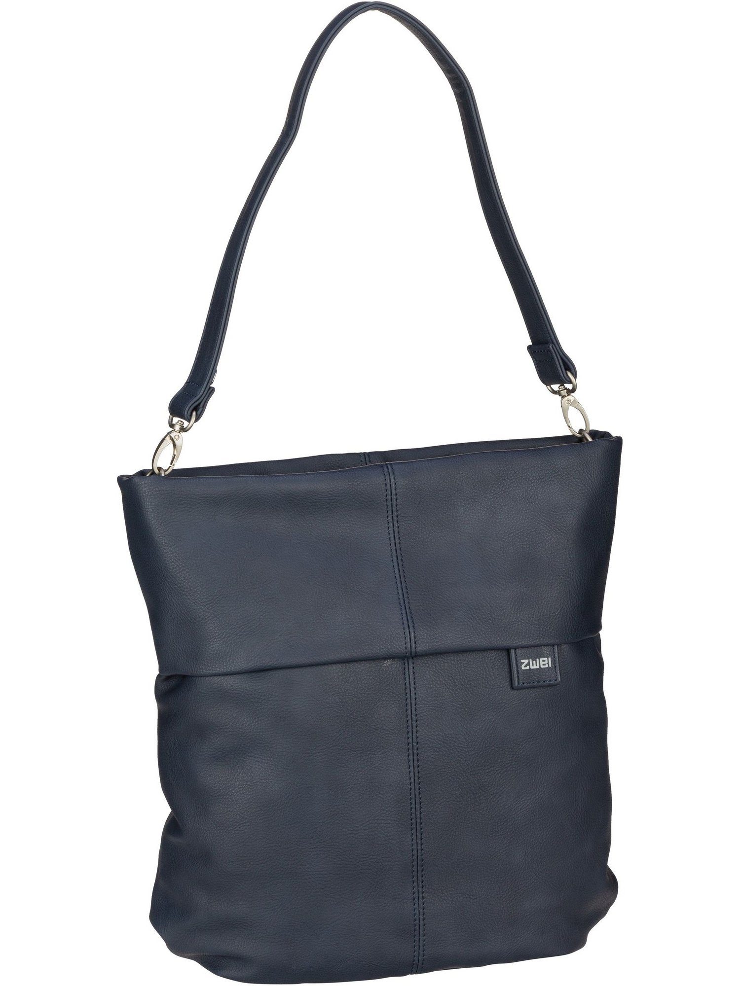 Zwei Handtasche Mademoiselle M12, Hobo Bag Nubuk/Ink