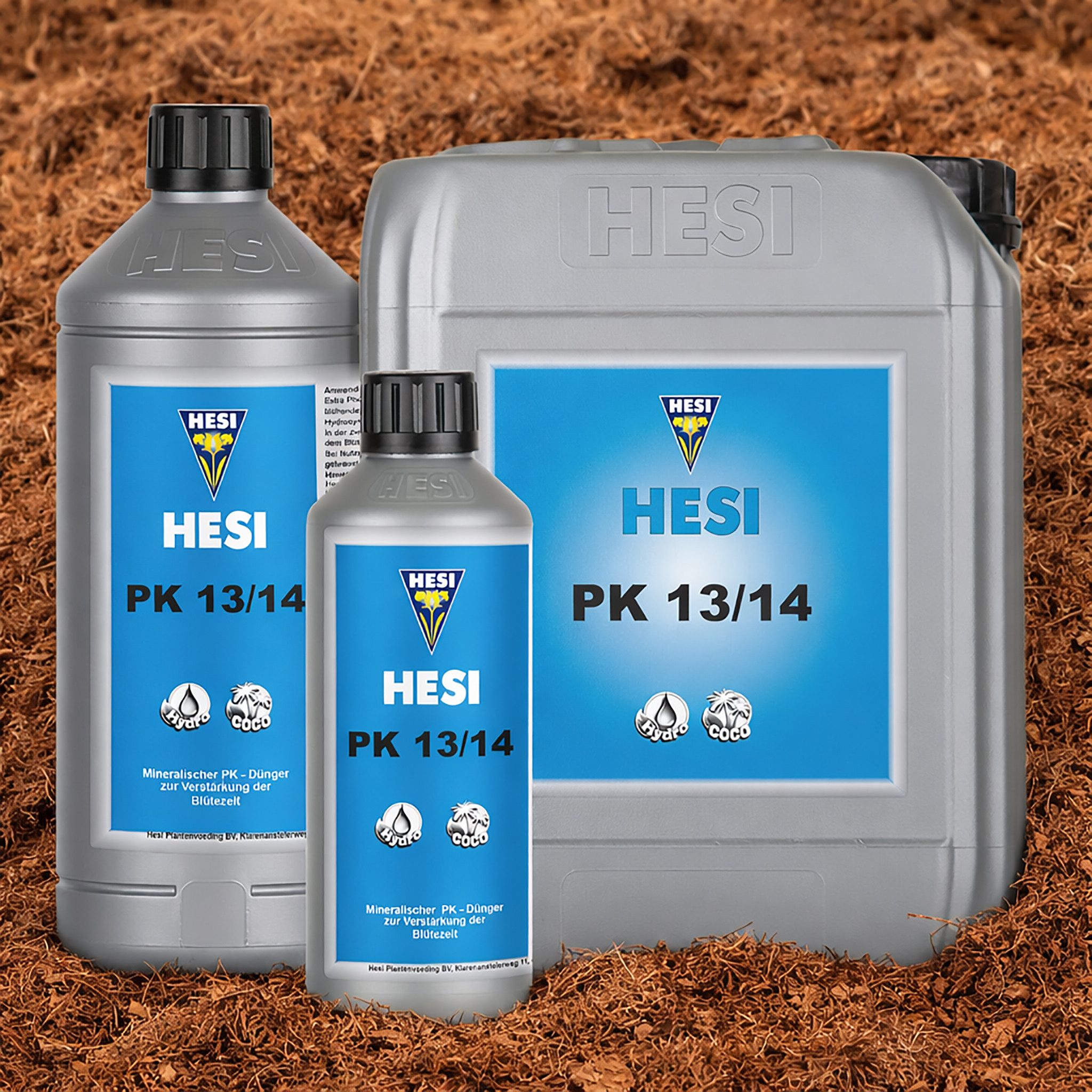 HESI Spezialdünger PK 13/ 14 Phosphor Kalium Dünger Blüten Grow Booster, Für blühende Pflanzen auf Kokossubstrat und in Hydrosystemen, Unterstützung von Pflanzen in der Blütephase