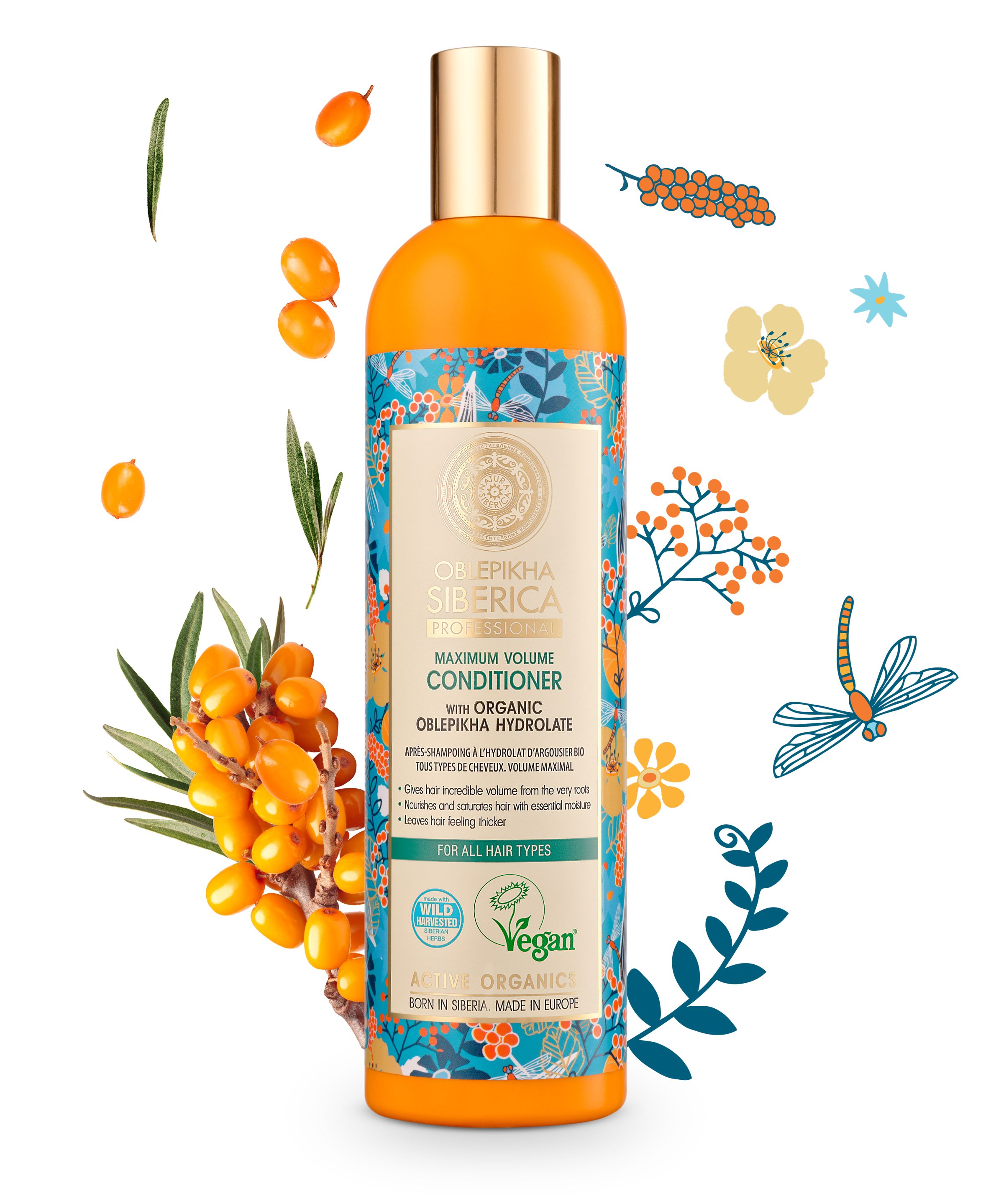 Natura Siberica Haarspülung Oblepikha Hair Conditioner for All Hair Types