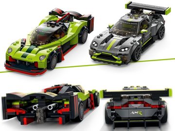 LEGO® Konstruktionsspielsteine Aston Martin Valkyrie AMR Pro & Aston Martin Vantage GT3 (76910), (592 St), LEGO® Speed Champions