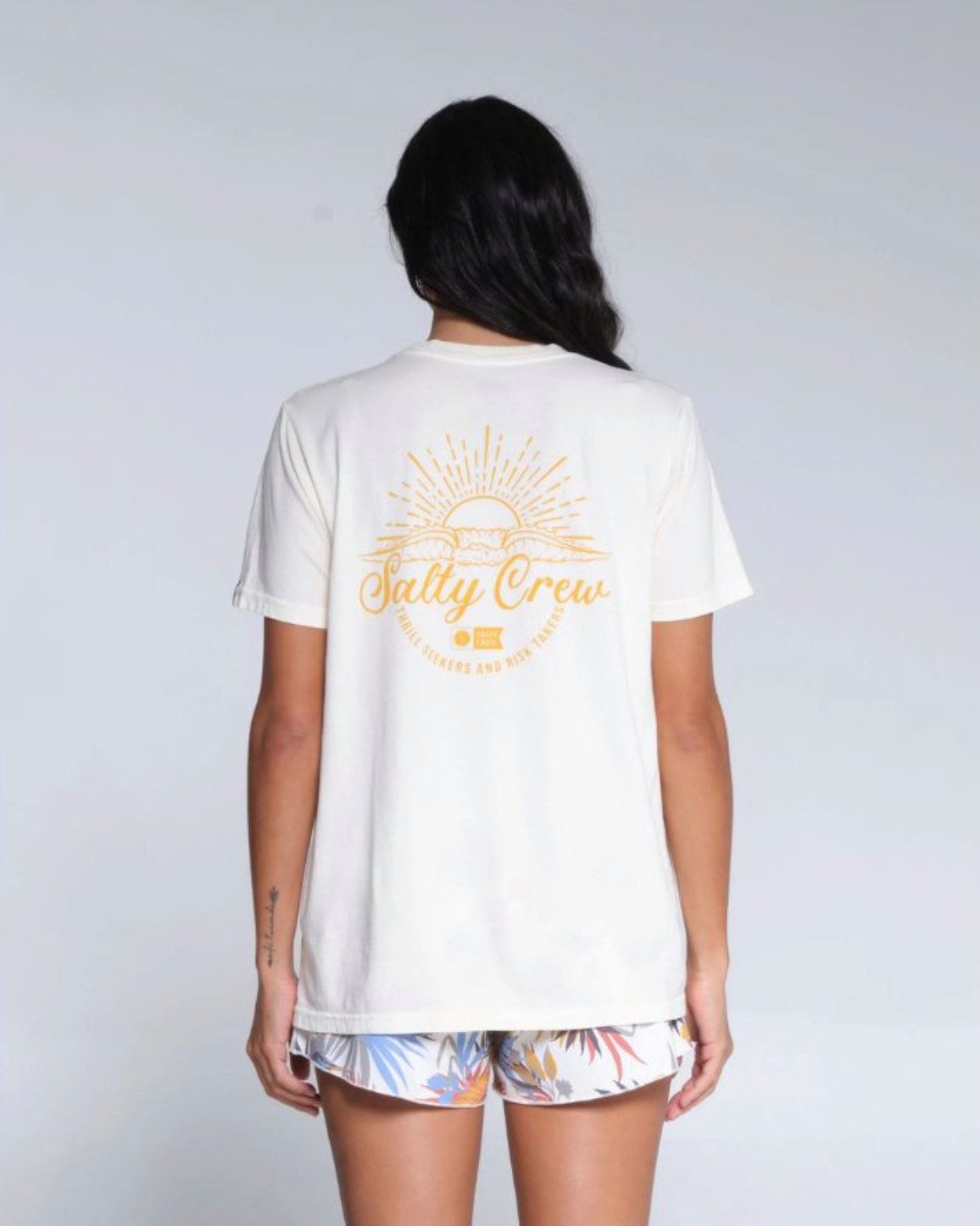 Salty Crew Print-Shirt Sun Rays Boyfriend
