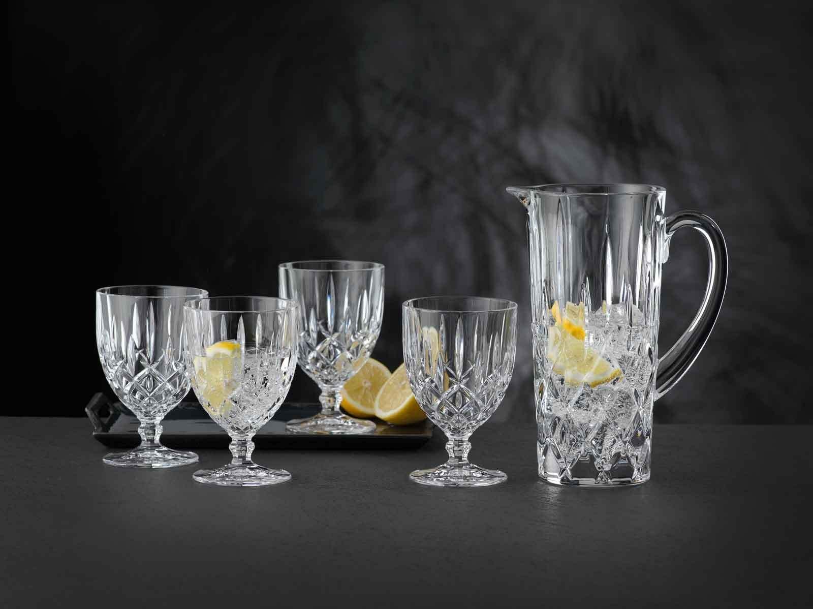 Nachtmann Gläser-Set Noblesse Krugset 5er Set, 5-tlg., Kristallglas