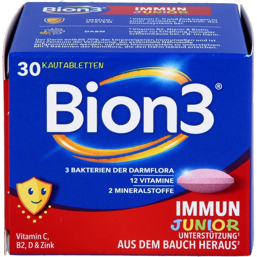 WICK Pharma - Zweigniederlassung der Procter & Gamble GmbH BION3 Immun Junior Kautabletten Kautabletten, 30 St.