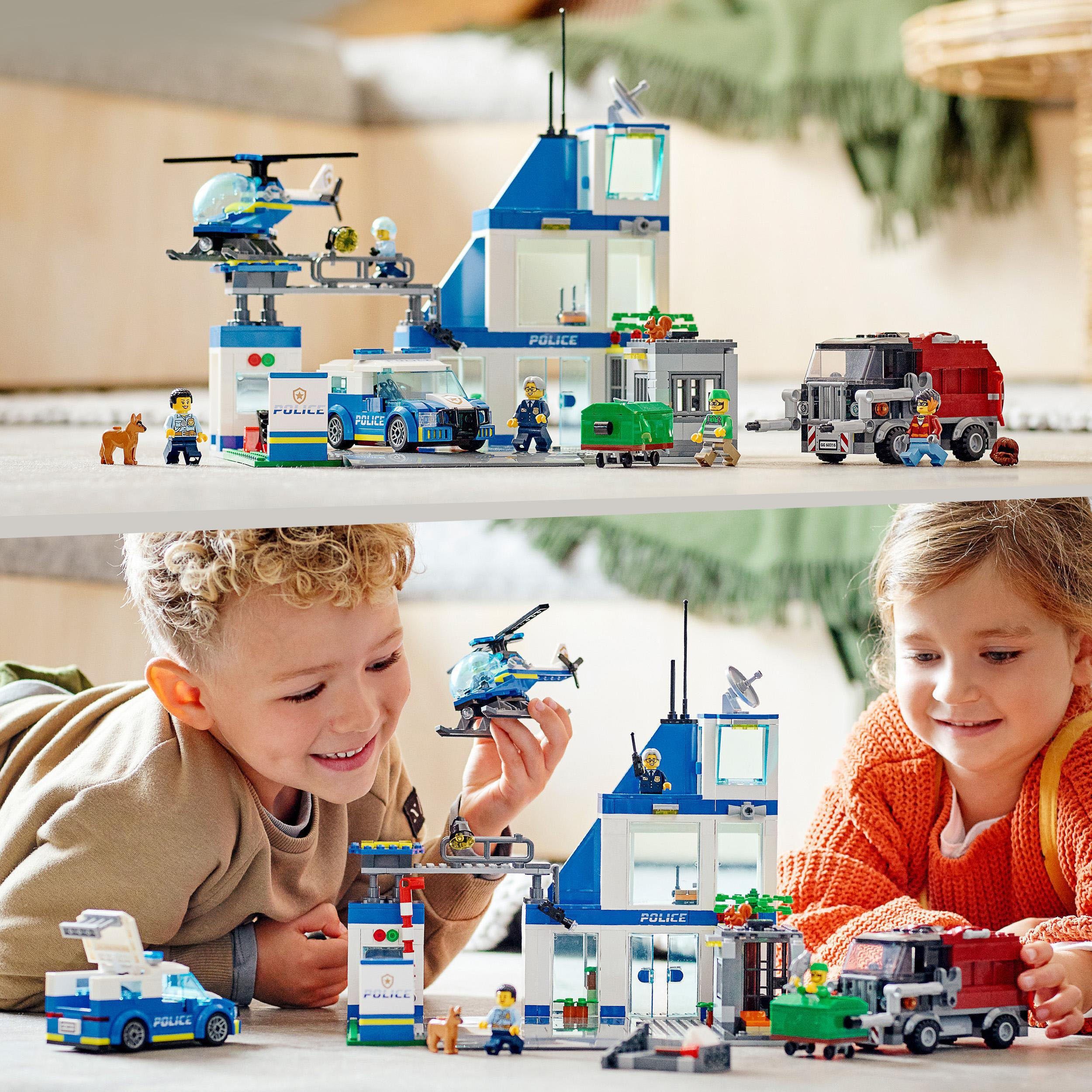 LEGO® Polizeistation (60316), LEGO® City Konstruktionsspielsteine, günstig online kaufen