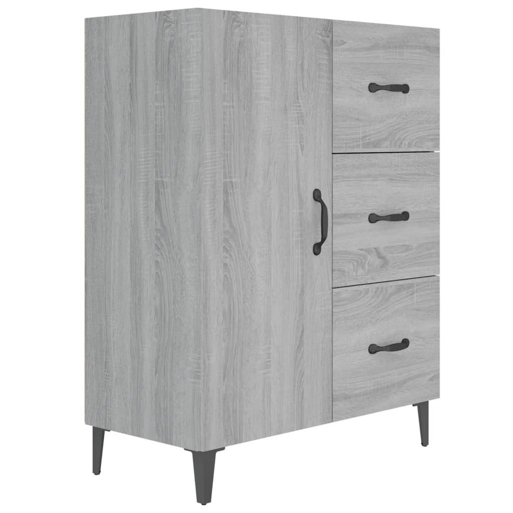vidaXL Sideboard Sideboard Grau Sonoma 69,5x34x90 günstig online kaufen