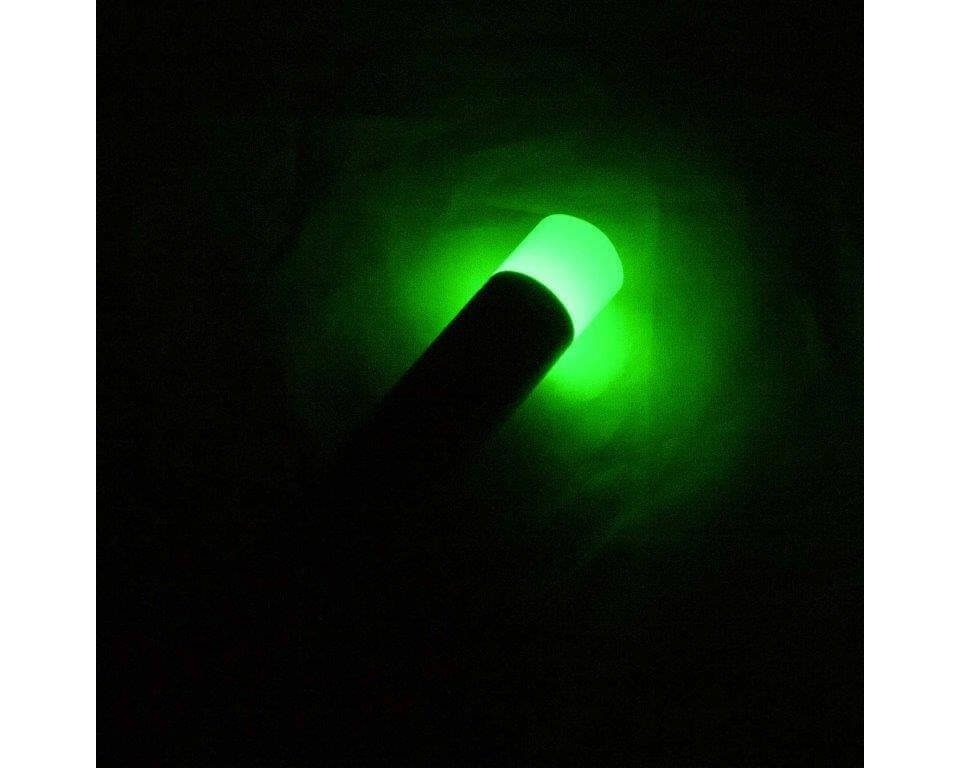 Leuchtaufsatz und und Pod-Gewinde) Rutenhalter, Standard (0.25m mit Banksticks Bankstick- lang LED Rodpods Dämmerungssensor grün Holdcarp für mit Rod