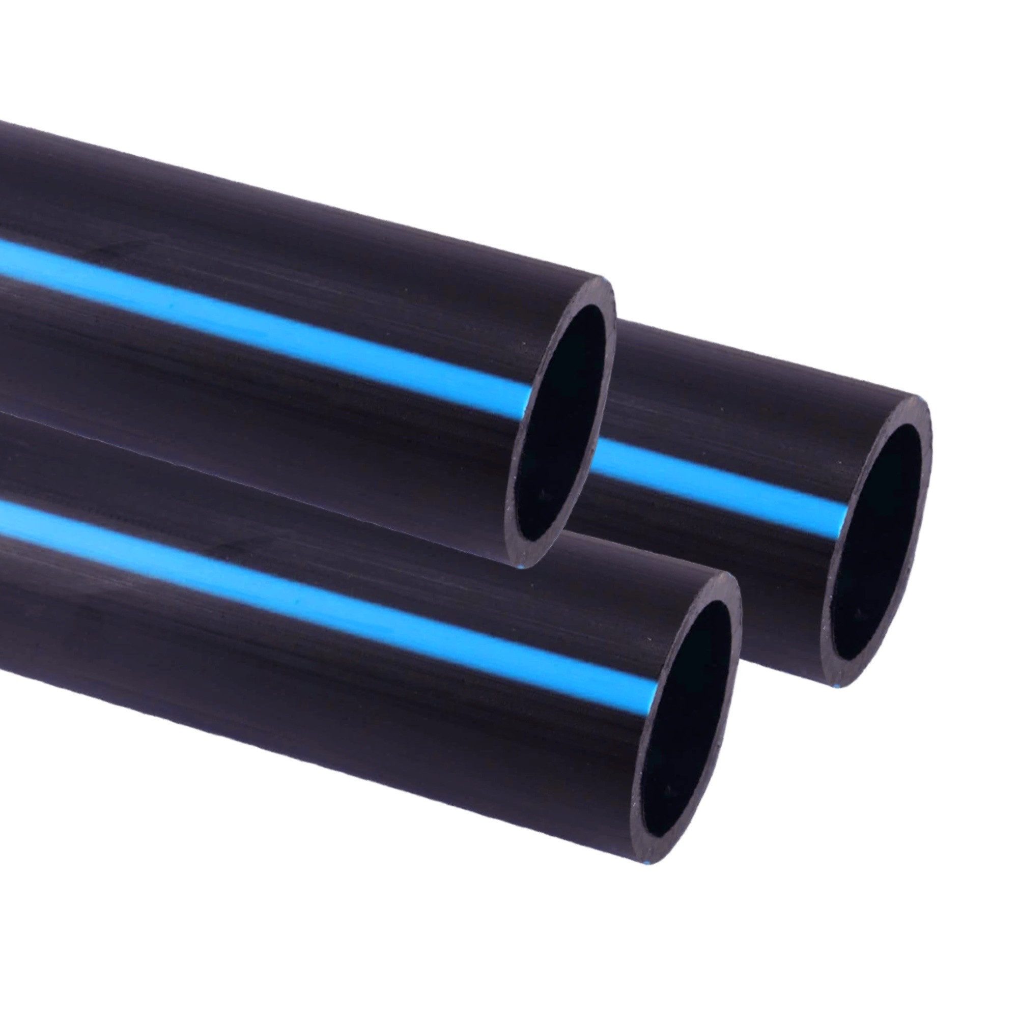 STEMAX-Wassertechnik PE-Rohr PE Rohr 1m Stange 20 25 32 40 50 mm Verlegrohr Wasserleitung Leitung, PE-Rohr, 20 mm, DVGW zertifiziert, UV-beständig, PN16, langlebiges PE80 Rohr