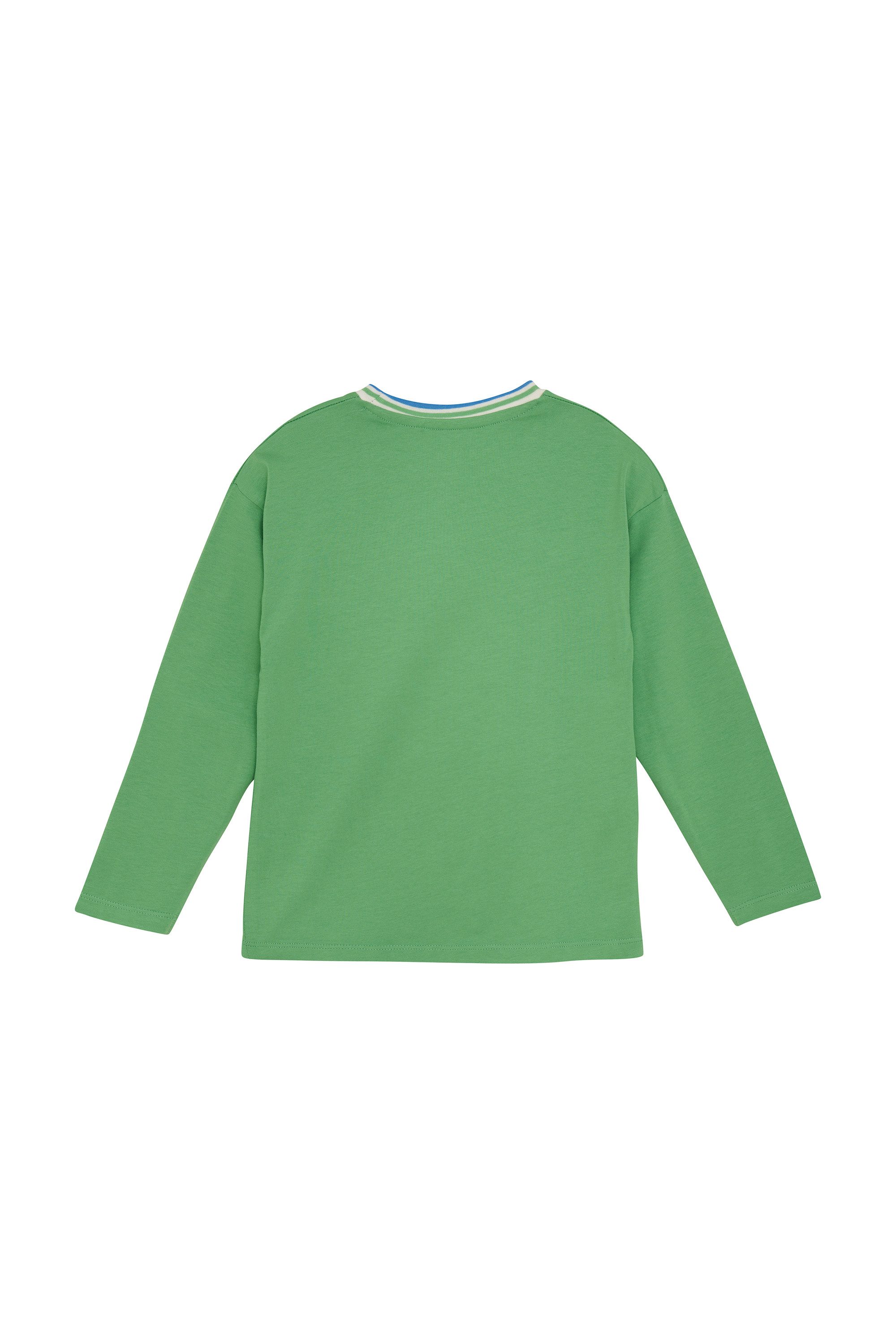 Minymo Sweater MIT-shirt LS Modisches Sweatshirt mit Aufdruck