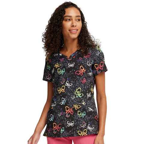 Cherokee Funktionsbluse Bunt bedruckter Damen Kasack "Garden Flutt" Kasack mit Motiv