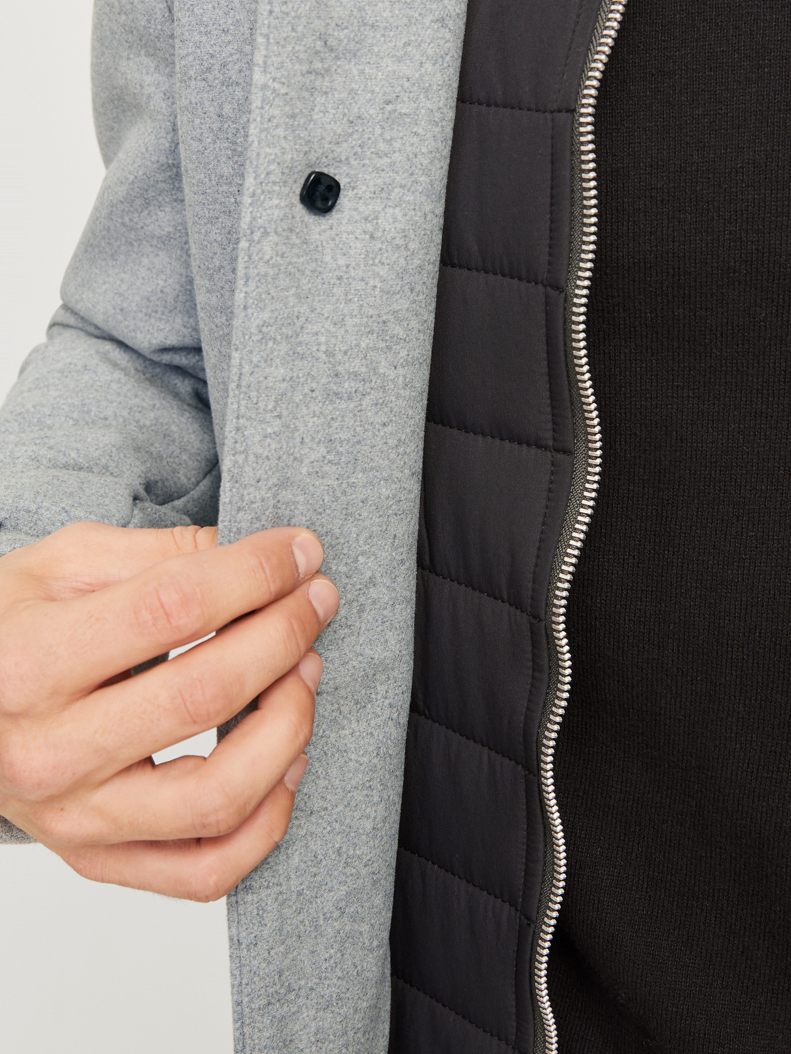 Jack & Jones Wolljacke JJEHARRISON WOOL JACKET SN Materialmix, regular fit