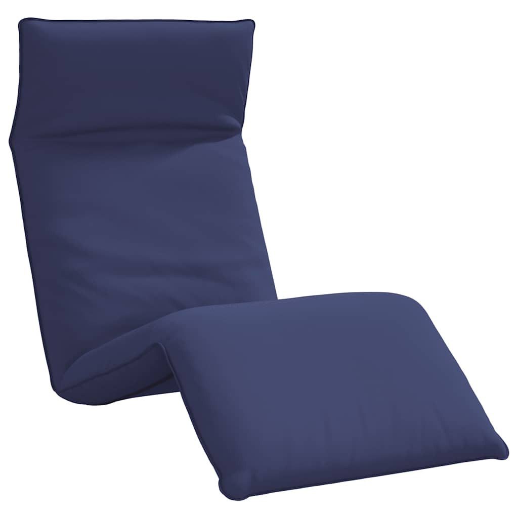 vidaXL Gartenliege Sonnenliege Klappbar Marineblau 175x54x8,5 günstig online kaufen