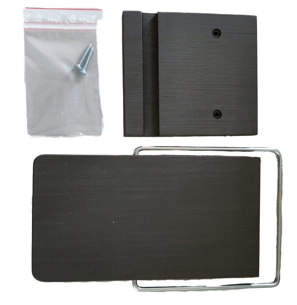 SonnenPartner Strandkorb-Zusatztisch 2ter Seitentisch, klappbar für Rustikal 205 Z / 34 Z Pinie grau geb