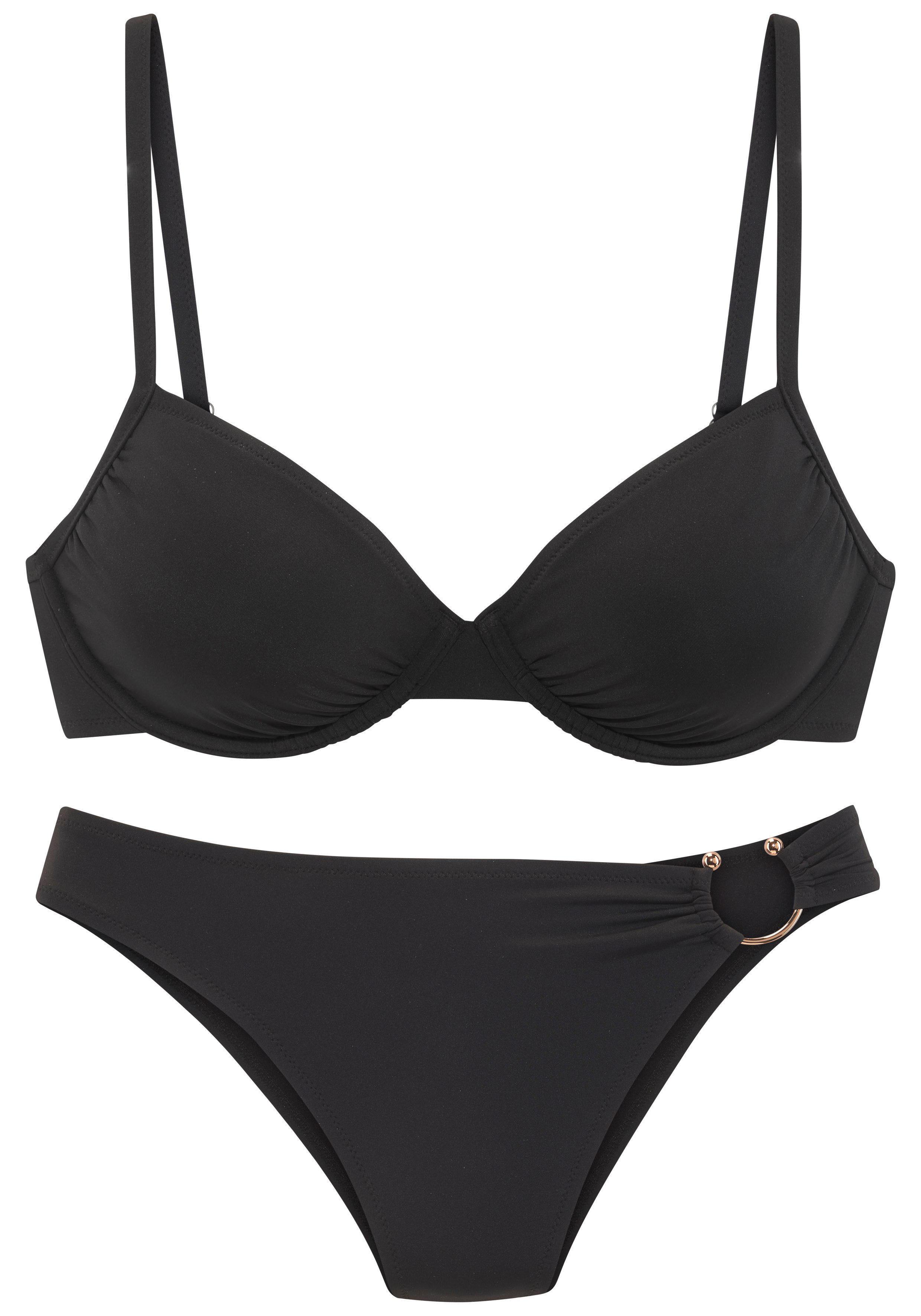French Connection Bügel-Bikini mit Zierdetail an der Hose – Bild 2 von 4