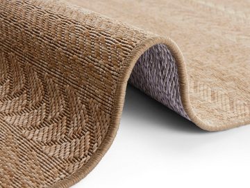 Teppich Granado, NORTHRUGS, rechteckig, Höhe: 6 mm, Sisal Optik, Robust, Pflegeleicht, Flachgewebe