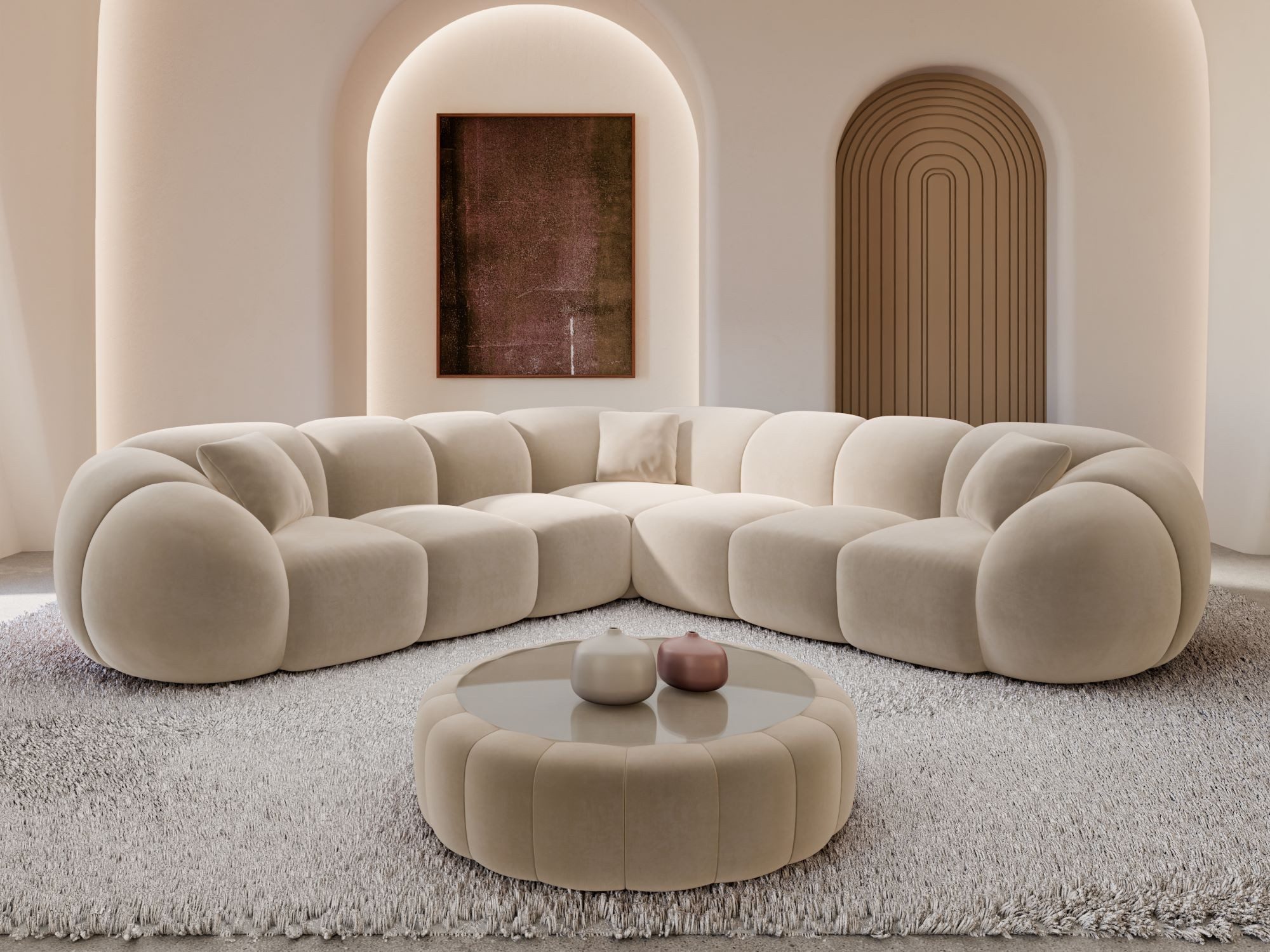 Sofa Dreams Ecksofa Polster Ecksofa Valderosa L Form, Ecksofa, L-Form, Zeitloser Look in L-Form, 2 Zierkissen inklusive