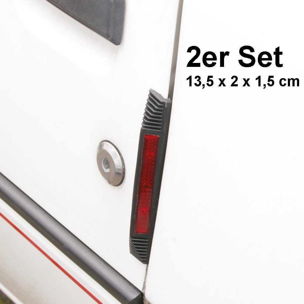 CAR POINT Reflektorband Auto Türkantenschutz mit Reflektoren Tür Schutz,  (Set, 2 St), Stoßschutz zum Aufstecken