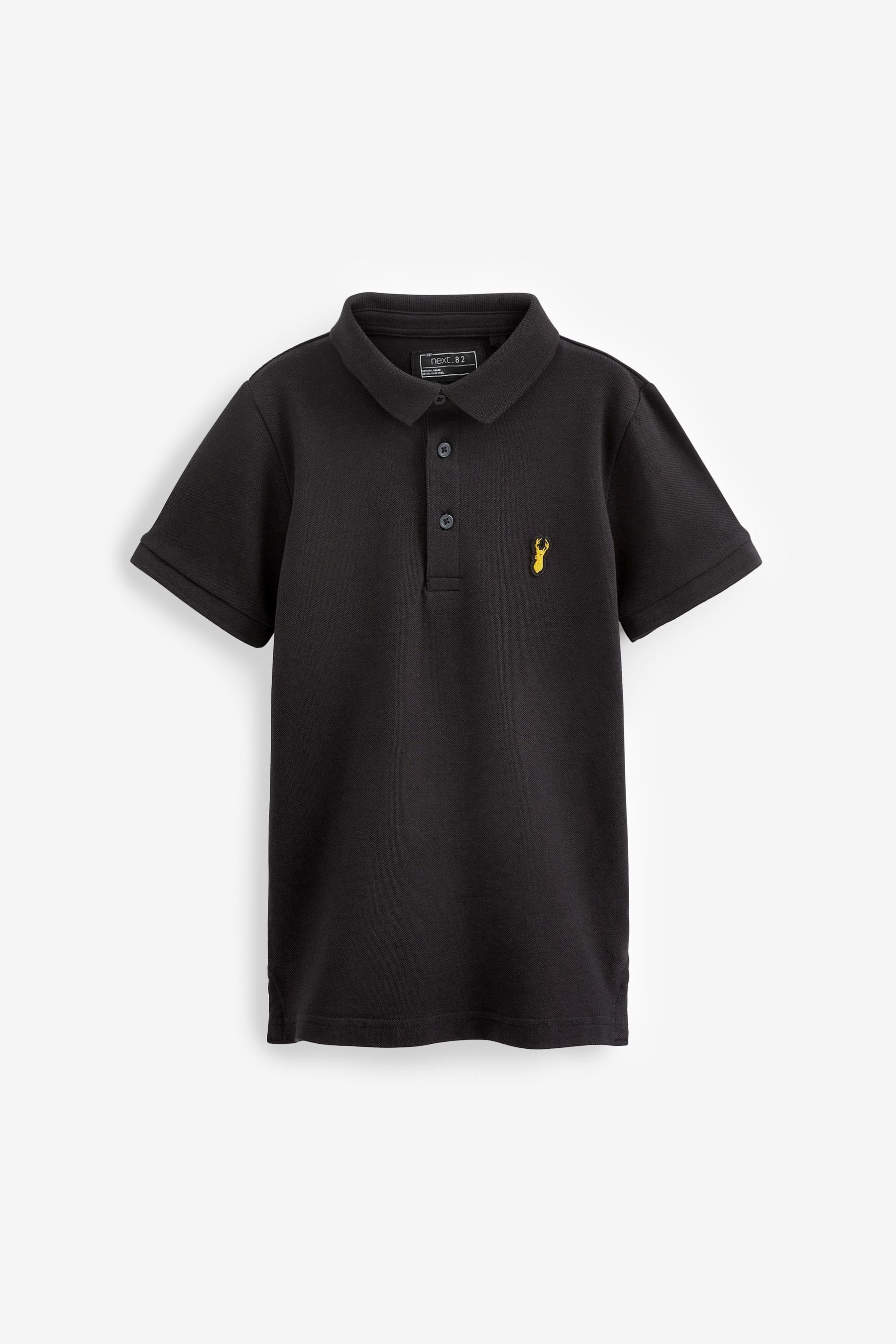 Next Polo-Shirt (1-tlg) Langarm-Poloshirt Kurzärmeliges