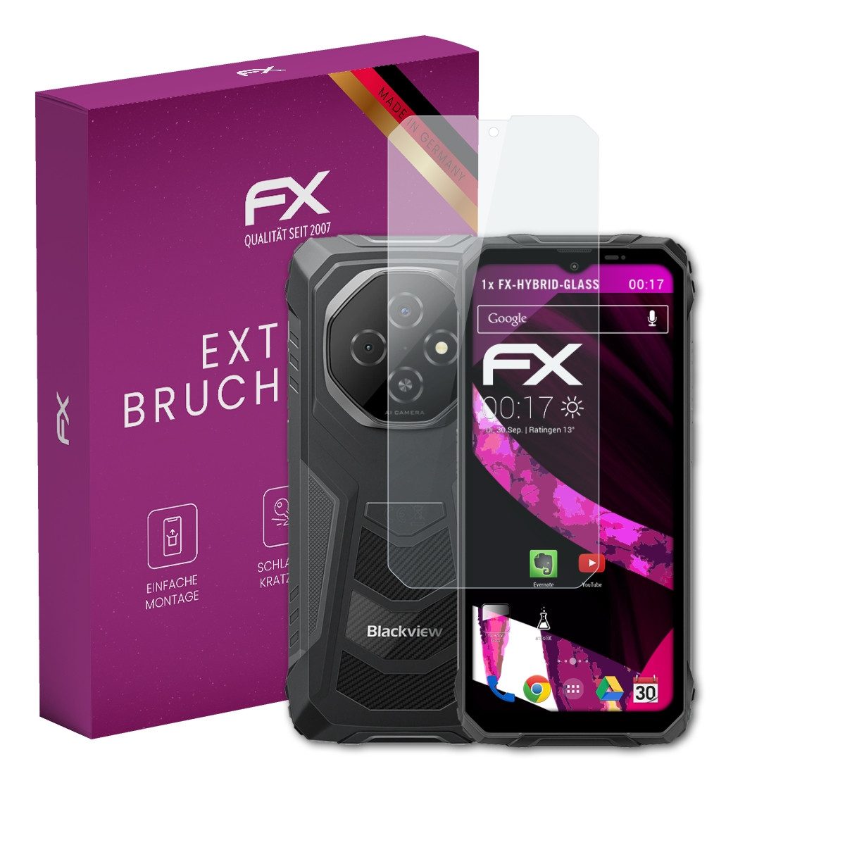 Schutzfolie Panzerglasfolie für Blackview Fort 1
