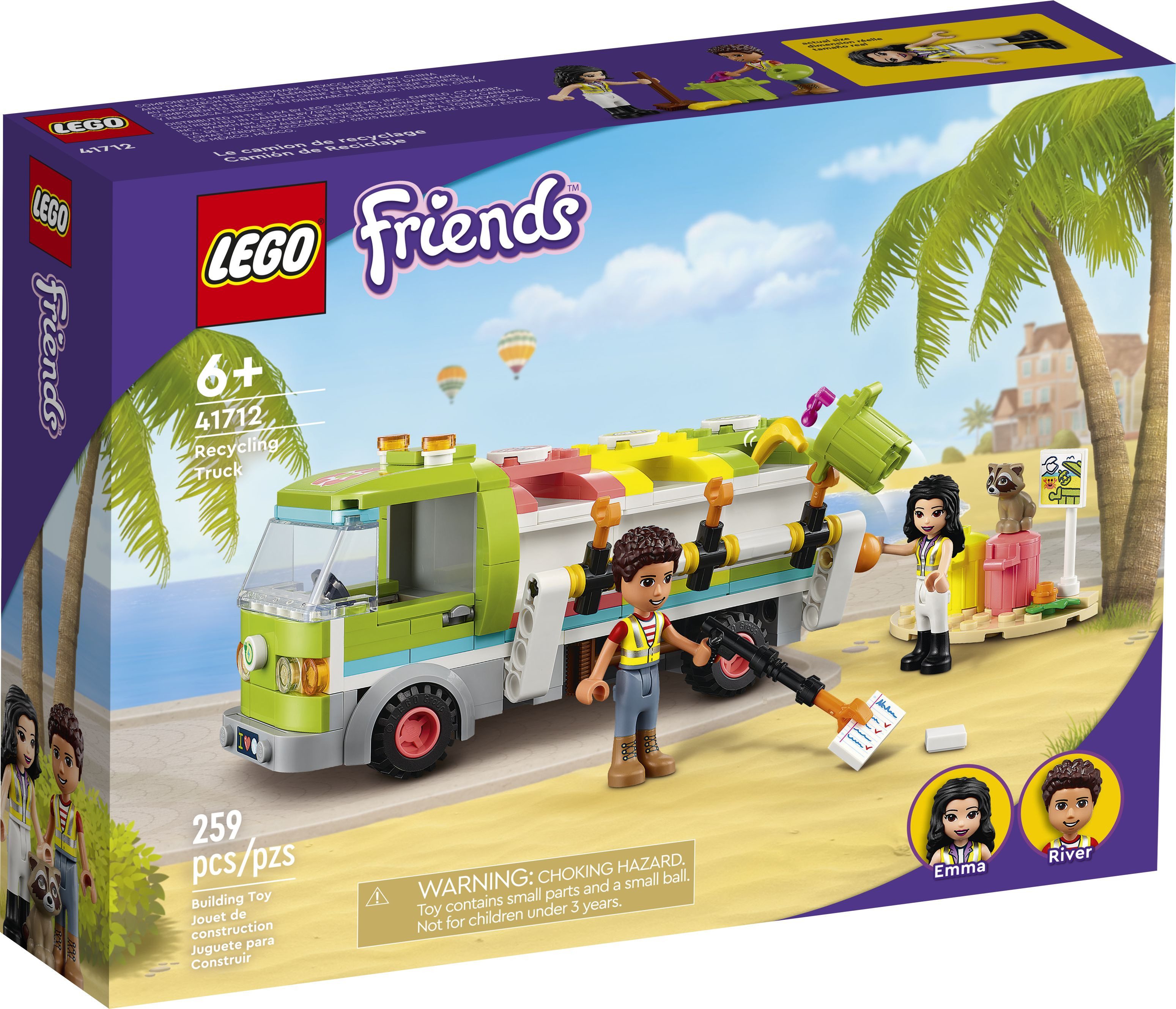 LEGO® LEGO® Friends 41712 Recycling-Auto Konstruktionsspielsteine, (259 St) günstig online kaufen