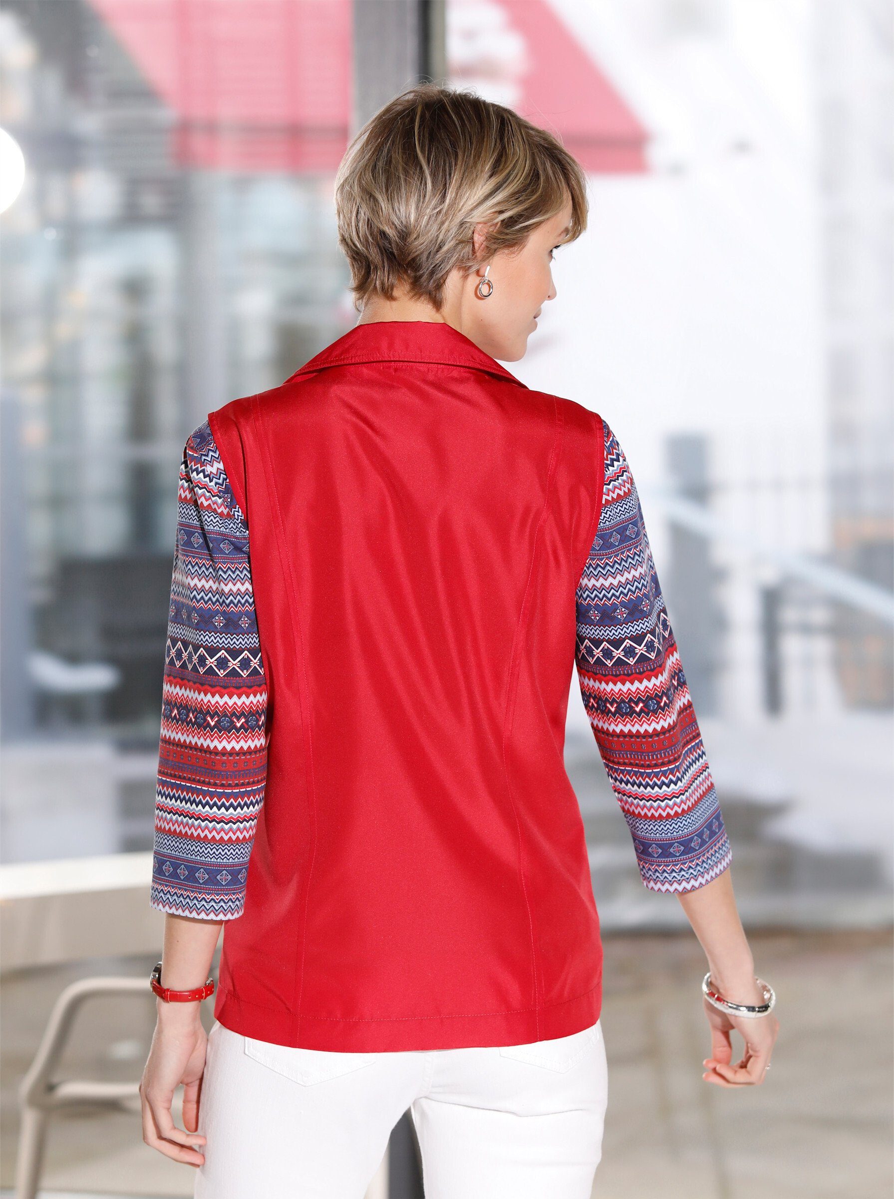 Sieh an! Jerseyweste Weste günstig online kaufen