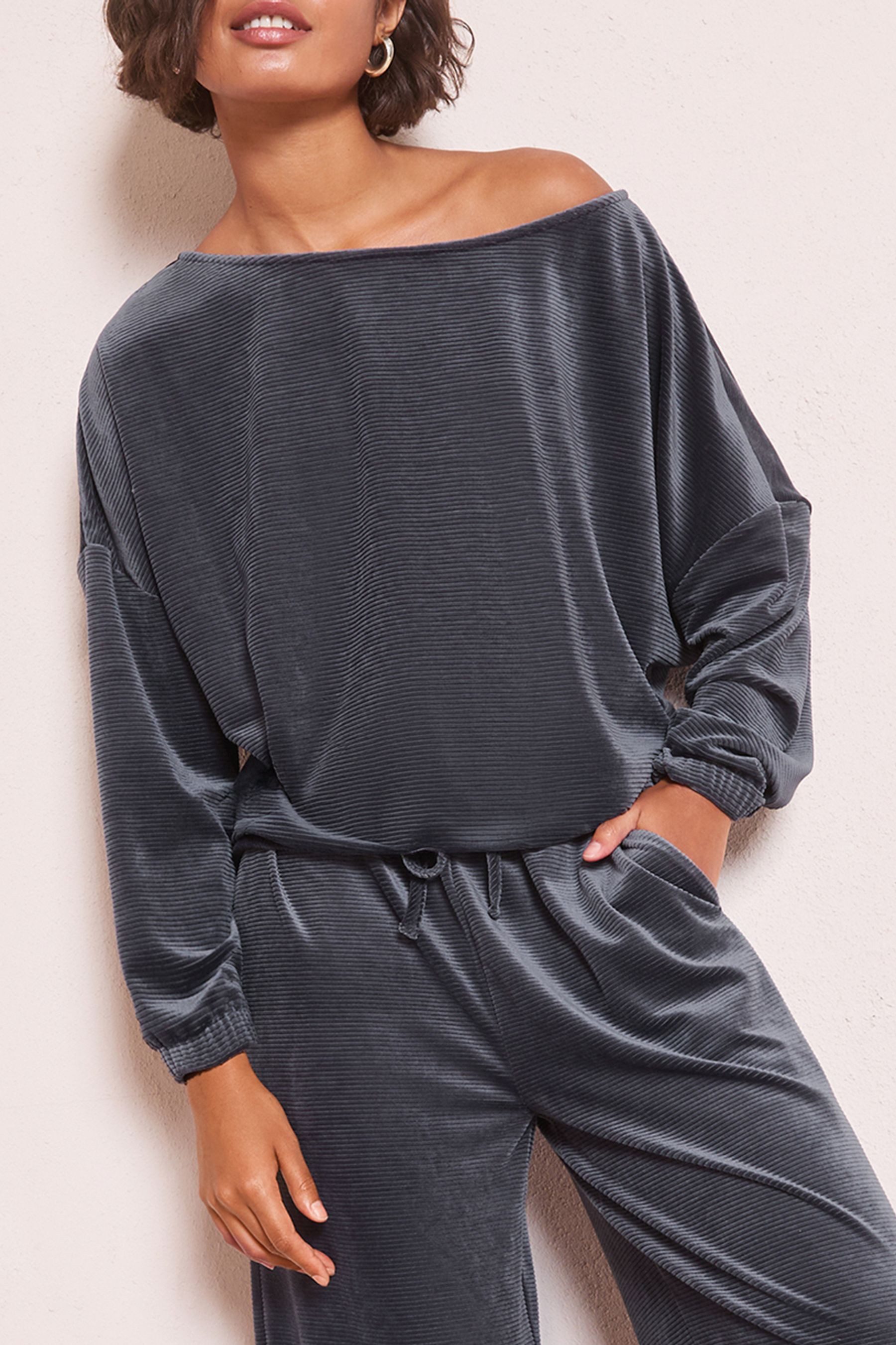 Friends Like These Pyjama Friends Like Samt-Pyjama, Regular (2 tlg)