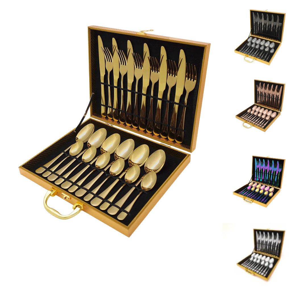 Faizee Home Besteck-Set faizee home ModernStyle Besteckset 5-farbig