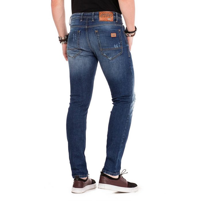 Cipo &amp; Baxx Slim-fit-Jeans im Straight Fİt NZ7543
