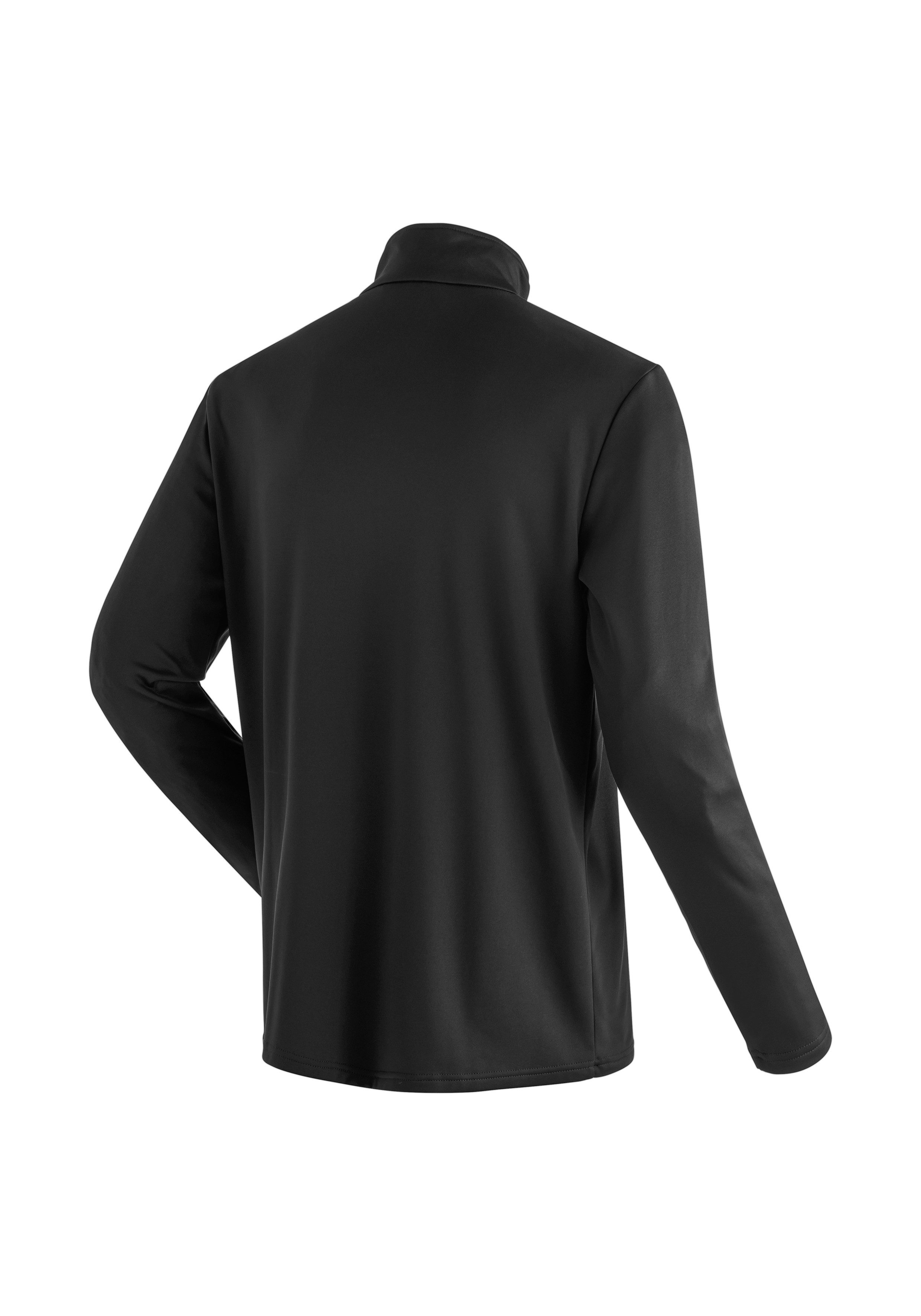 Maier Sports Fleecepullover Felix Herren Fleece, funktioneller Midlayer, Half-Zip, Regular Fit