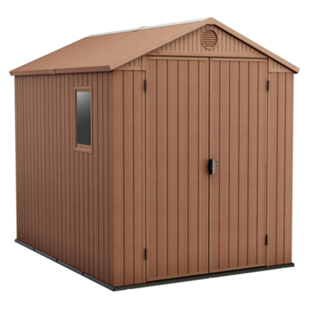 Keter Gartenhaus Gerätehaus Darwin 68 Braun günstig online kaufen
