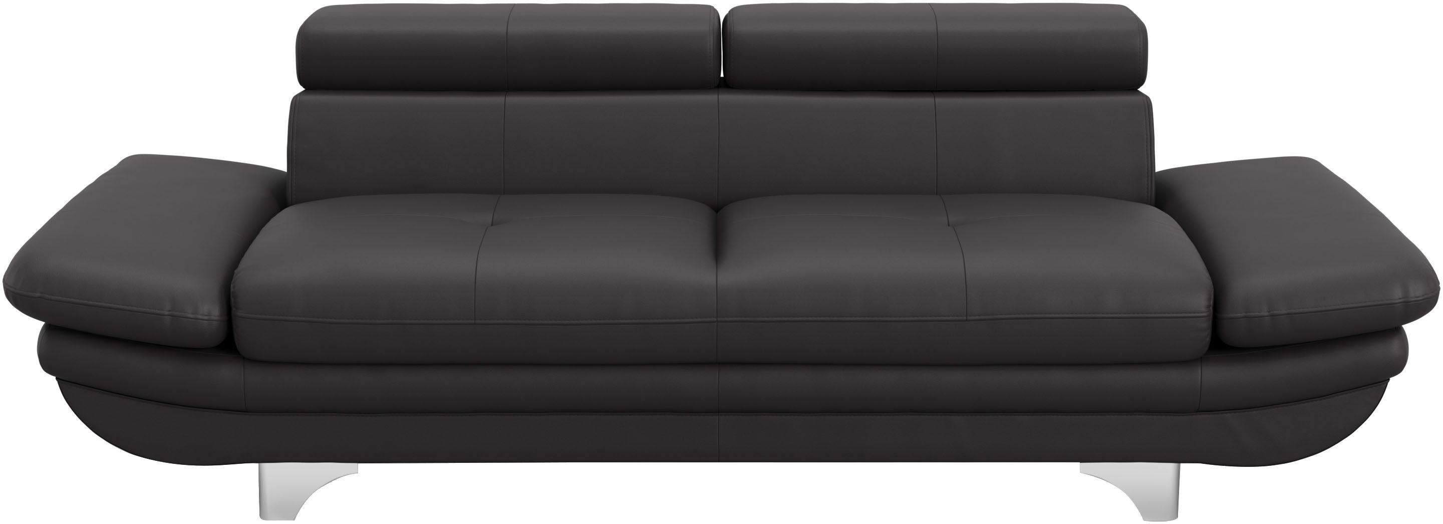 COTTA 3-Sitzer Enterprise, B: 233cm, modernes Einzelsofa, Big-Sofa, mit Armteilverstellung & Kopfteilverstellung