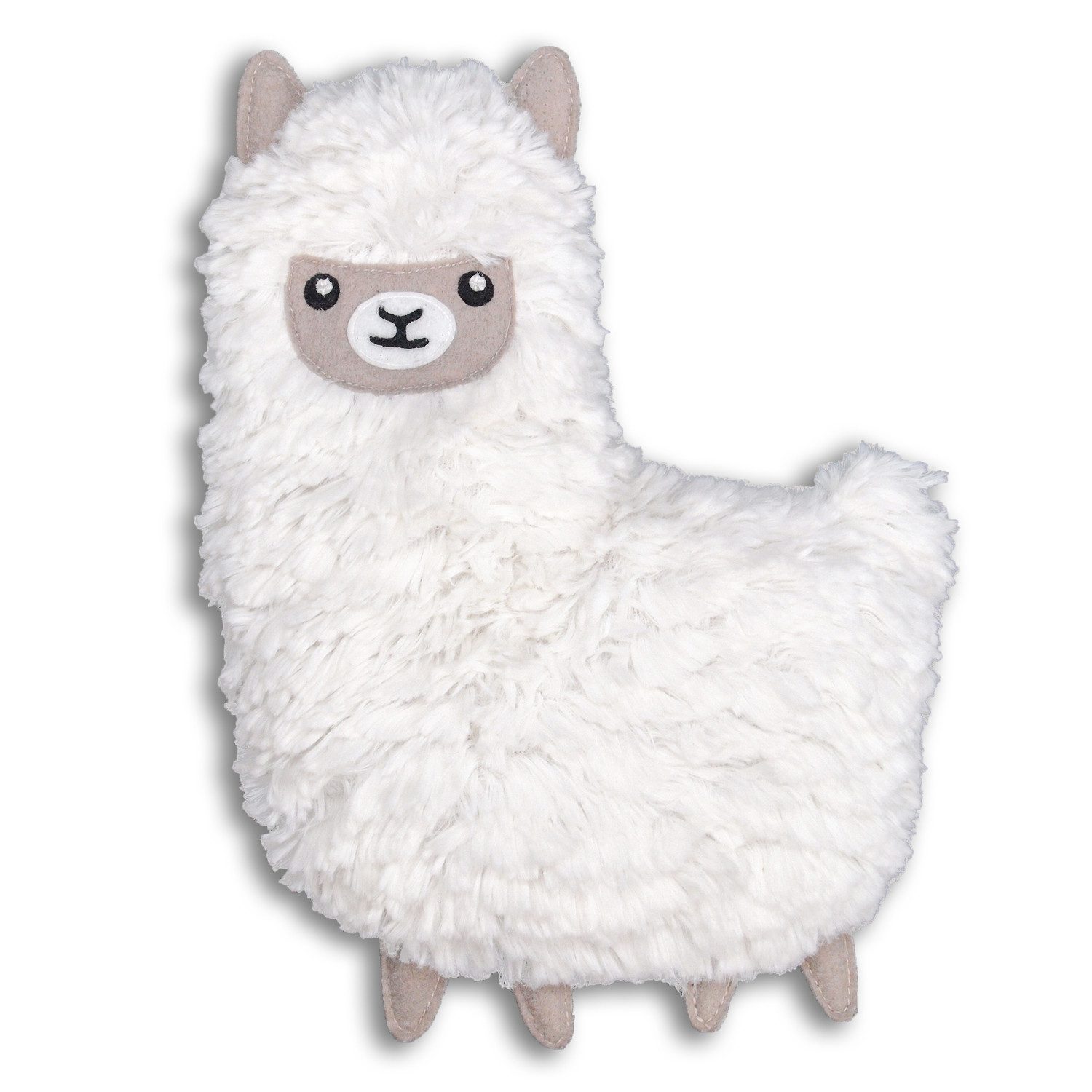 bitten Wärmekissen Lama Körnerkissen mit Lavendelduft