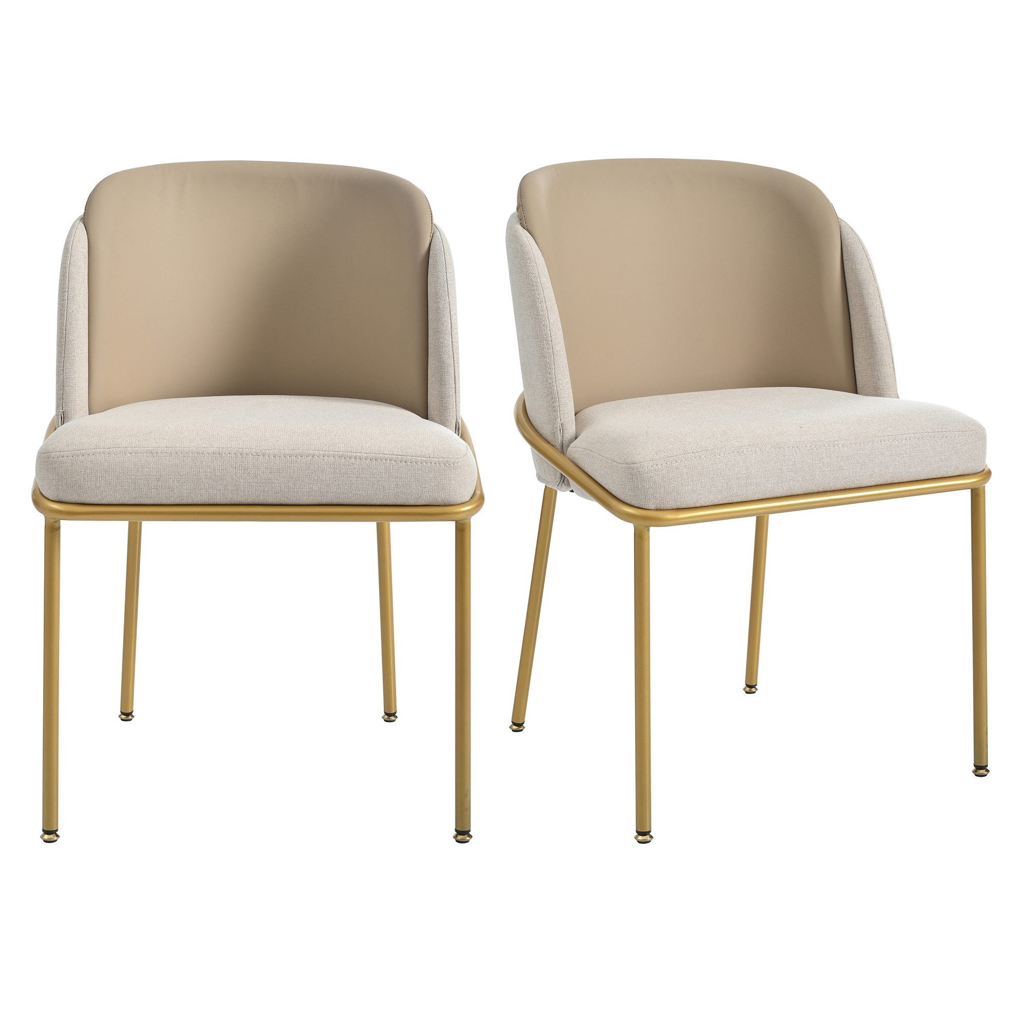 MODFU Esszimmerstuhl Küchenstuhl,Loungesessel,Kosmetikstuhl (2 St Modern günstig online kaufen
