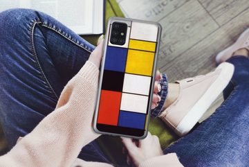 MuchoWow Handyhülle Komposition A - Piet Mondrian, Handyhülle Samsung Galaxy A52 5G, Smartphone-Bumper, Print, Handy
