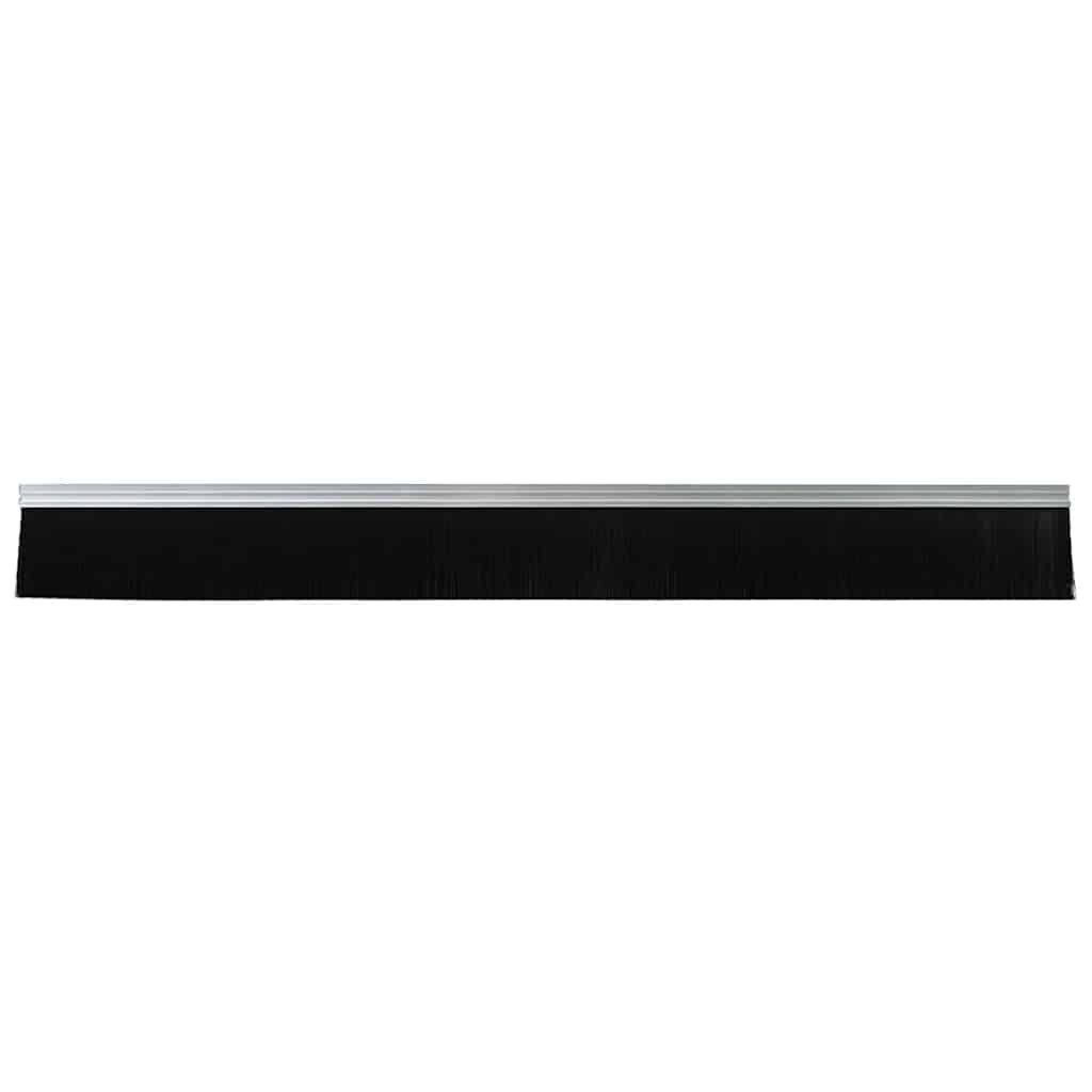 vidaXL Türbeschlag Selbstklebende Türbürstendichtungen 2 stk. Silber 100 cm (2 St)