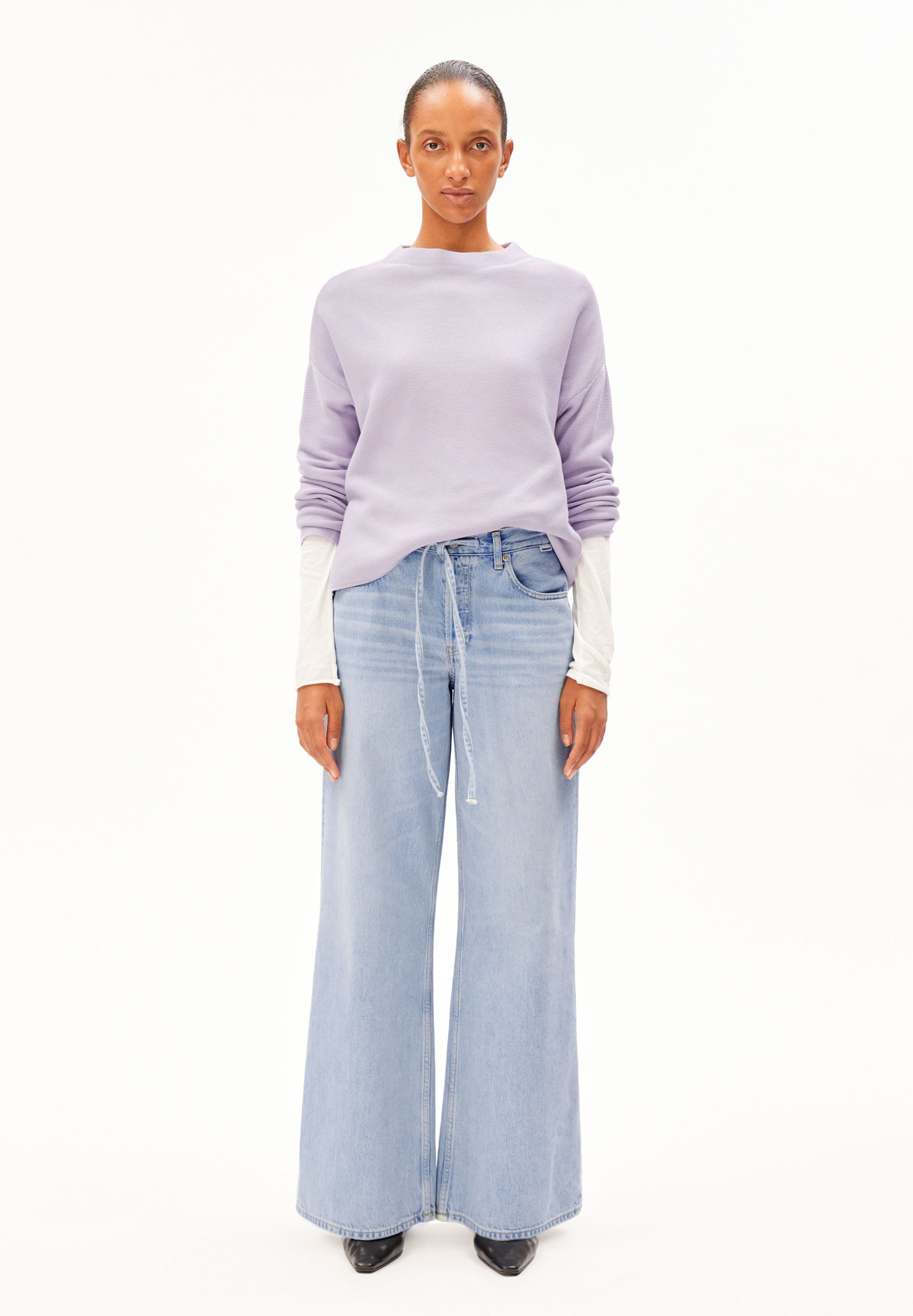 Armedangels Strickpullover MERINAA LINKS LINKS Loose Fit