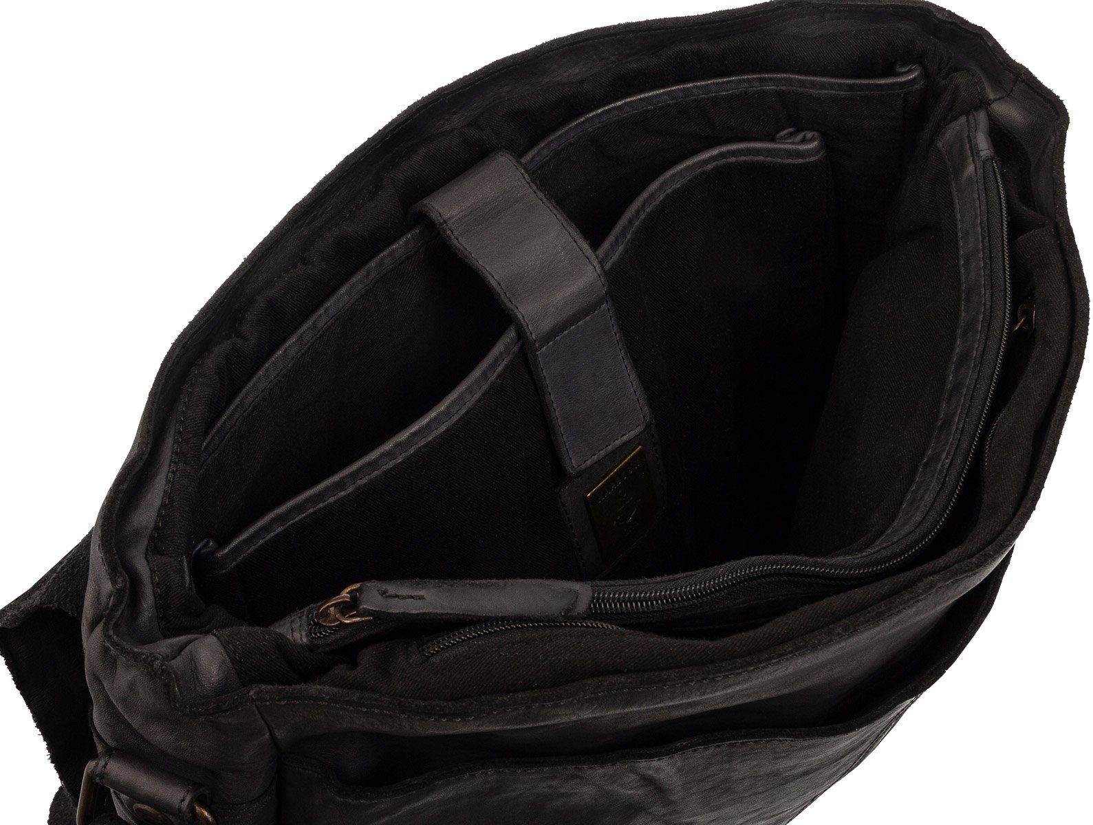 HARBOUR 2nd Messenger Bag Yamal Casual Business Ash (1-tlg), Laptoptasche Bag-Style Ankeranhänger Cool