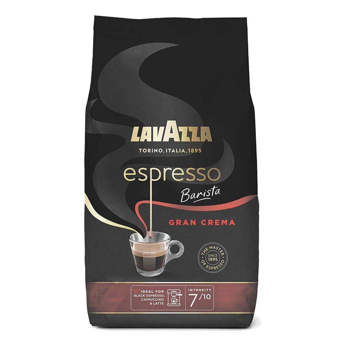 Lavazza Kaffee Barista Gran Crema, Espresso 1 kg, ganze Bohnen