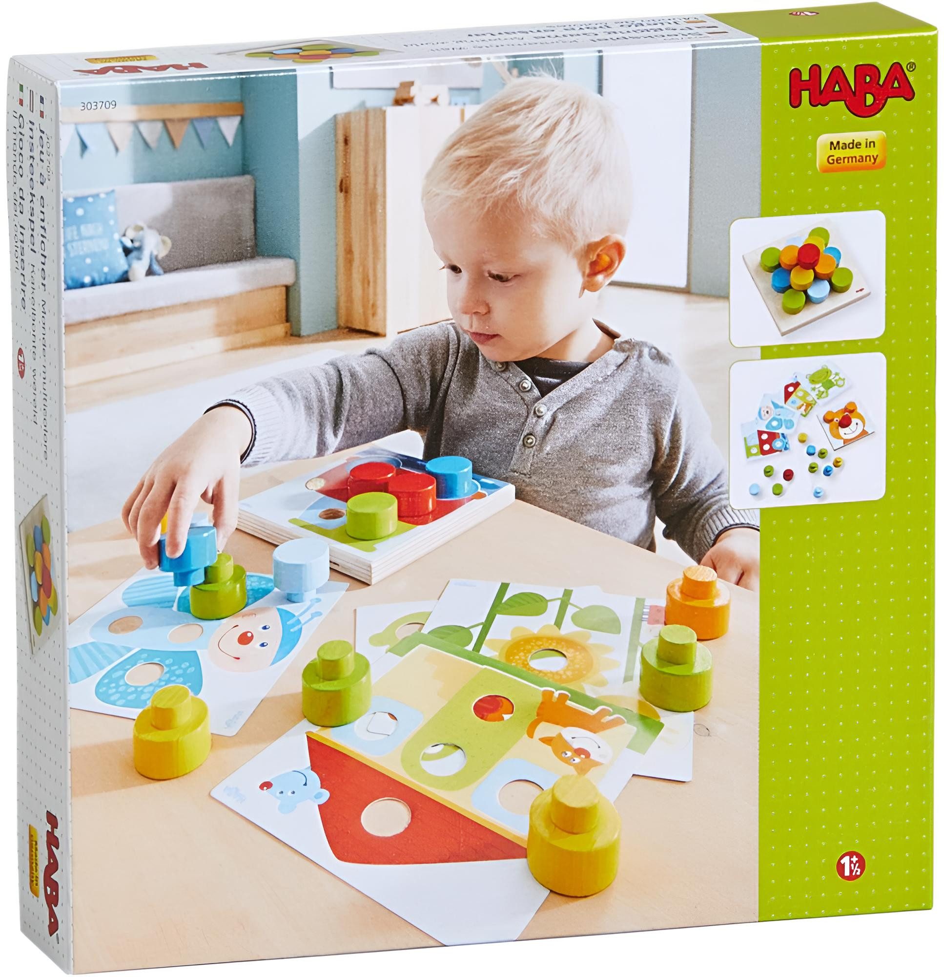 Haba Spiel Steckspiel Kunterbunte Welt