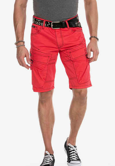 Cipo & Baxx Shorts mit coolen Cargotaschen