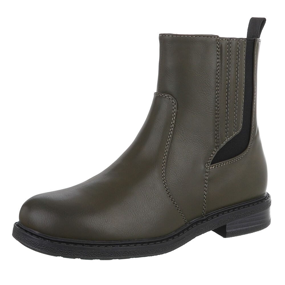 Vielseitige Damen Stiefel mit elastischen Einsätzen Stiefelette