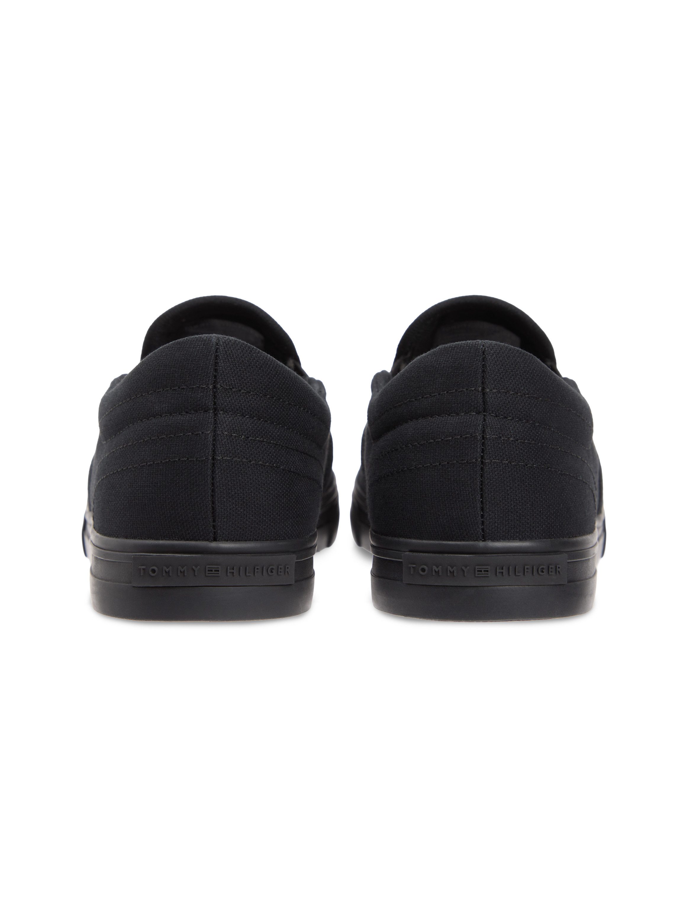 Tommy Hilfiger VULC CORE SLIP ON Slip-On Sneaker Freizeitschuh, Halbschuh, Slipper mit seitlichem Logoschriftzug