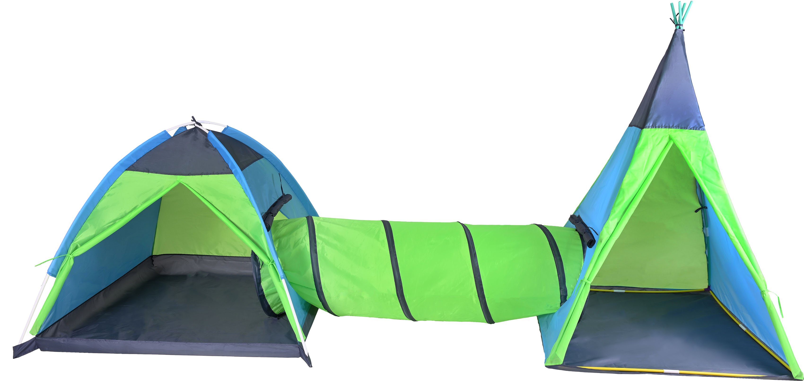 Knorrtoys® Spielzelt Zeltstadt Zenovia, Green-Blue mit günstig online kaufen