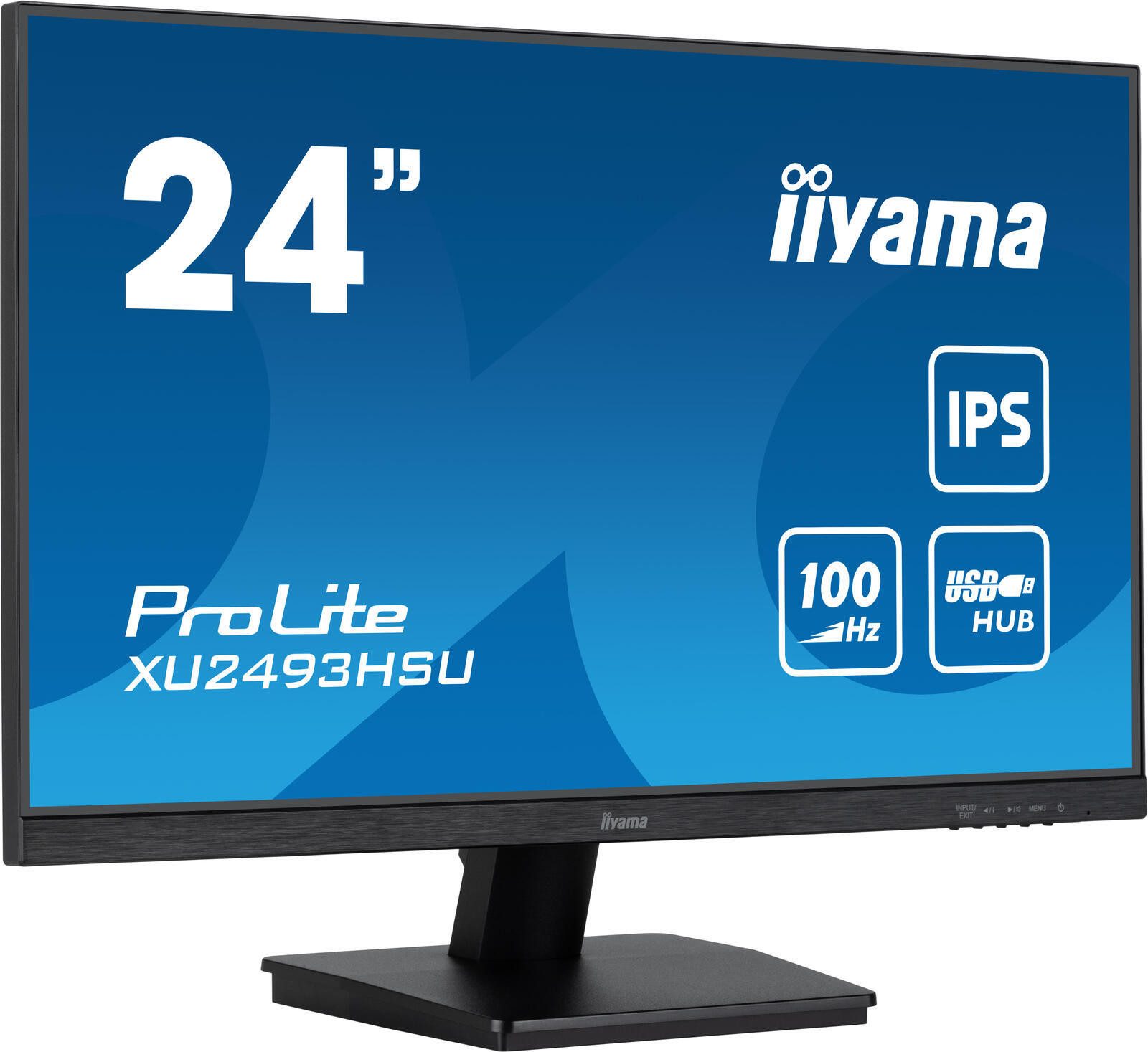 Iiyama Iiyama PROLITE XU2493HSU-B7 TFT-Monitor (1920 x 1080, 1 ms Reaktionszeit, 100 Hz, IPS Panel)