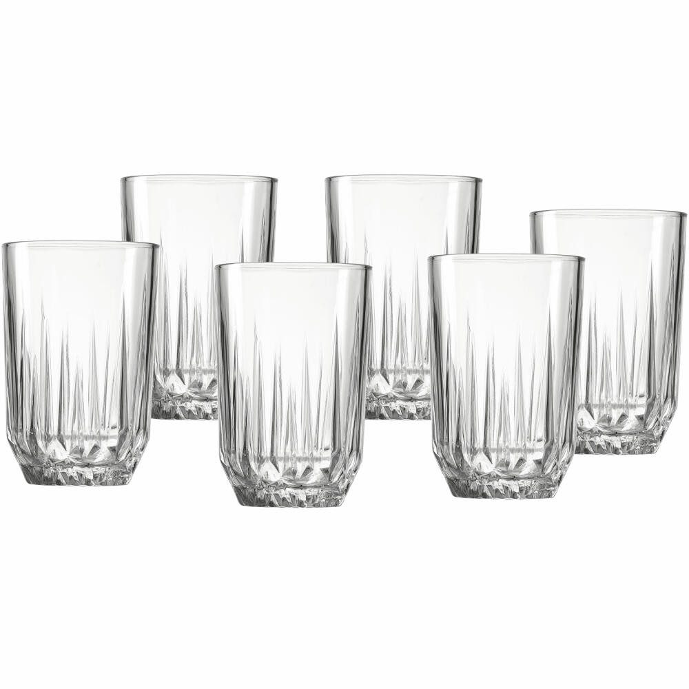 Ritzenhoff & Breker Becher 6er Set Palace, 350 ml, 6-tlg., Glas
