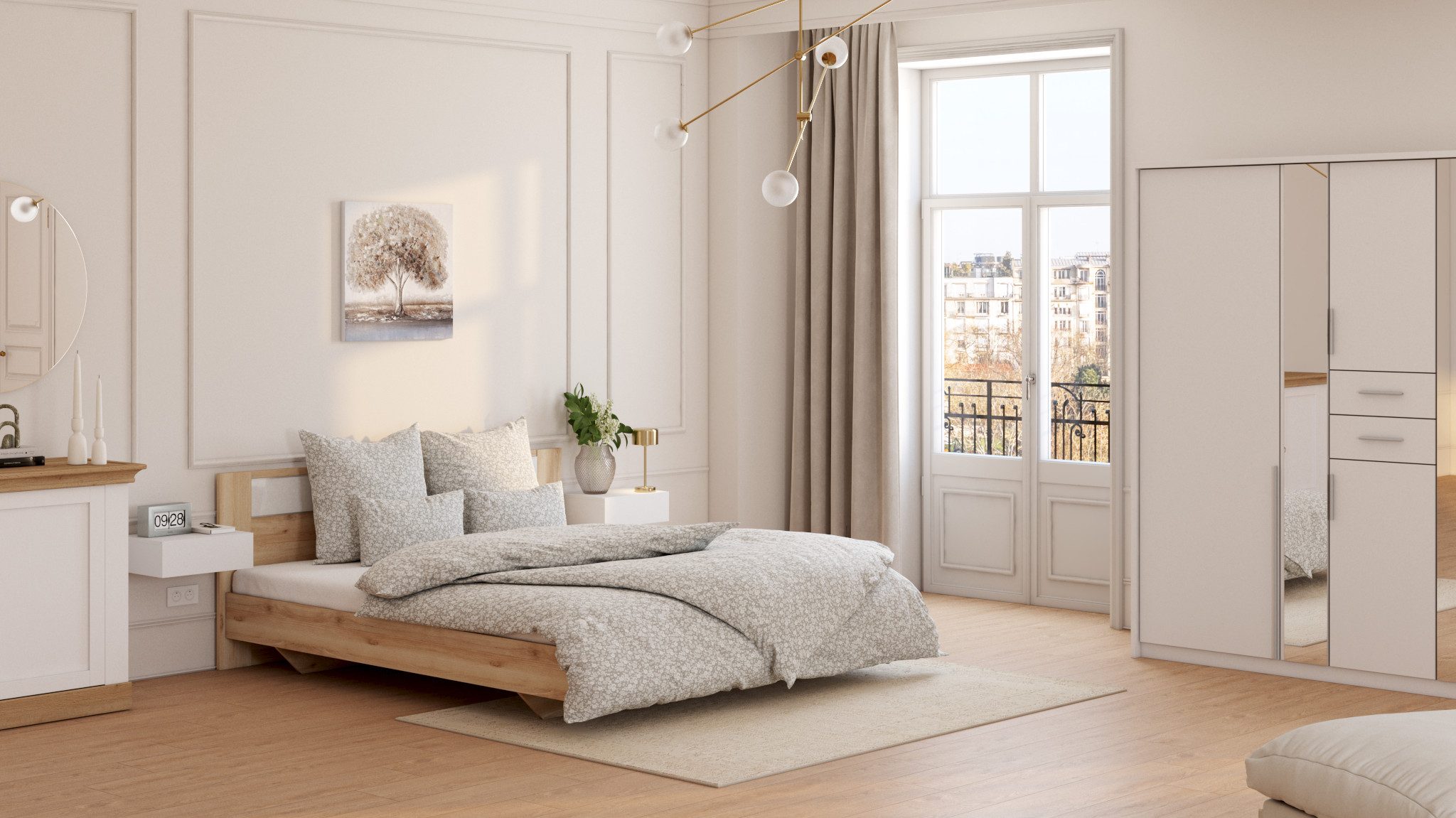 my home Bettwäsche Mariby, Renforcé, 2 günstig online kaufen