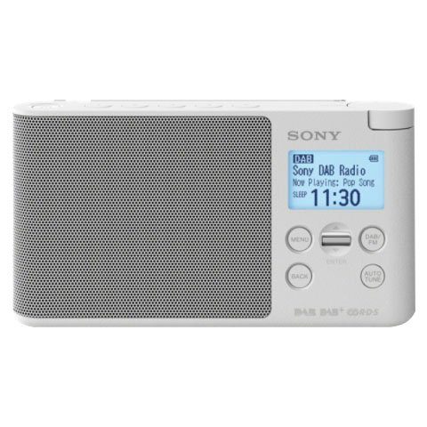 Sony XDR-S41D Tragbares- Digitalradio (DAB) (Digitalradio (DAB), FM-Tuner,  UKW mit RDS, 0,65 W)