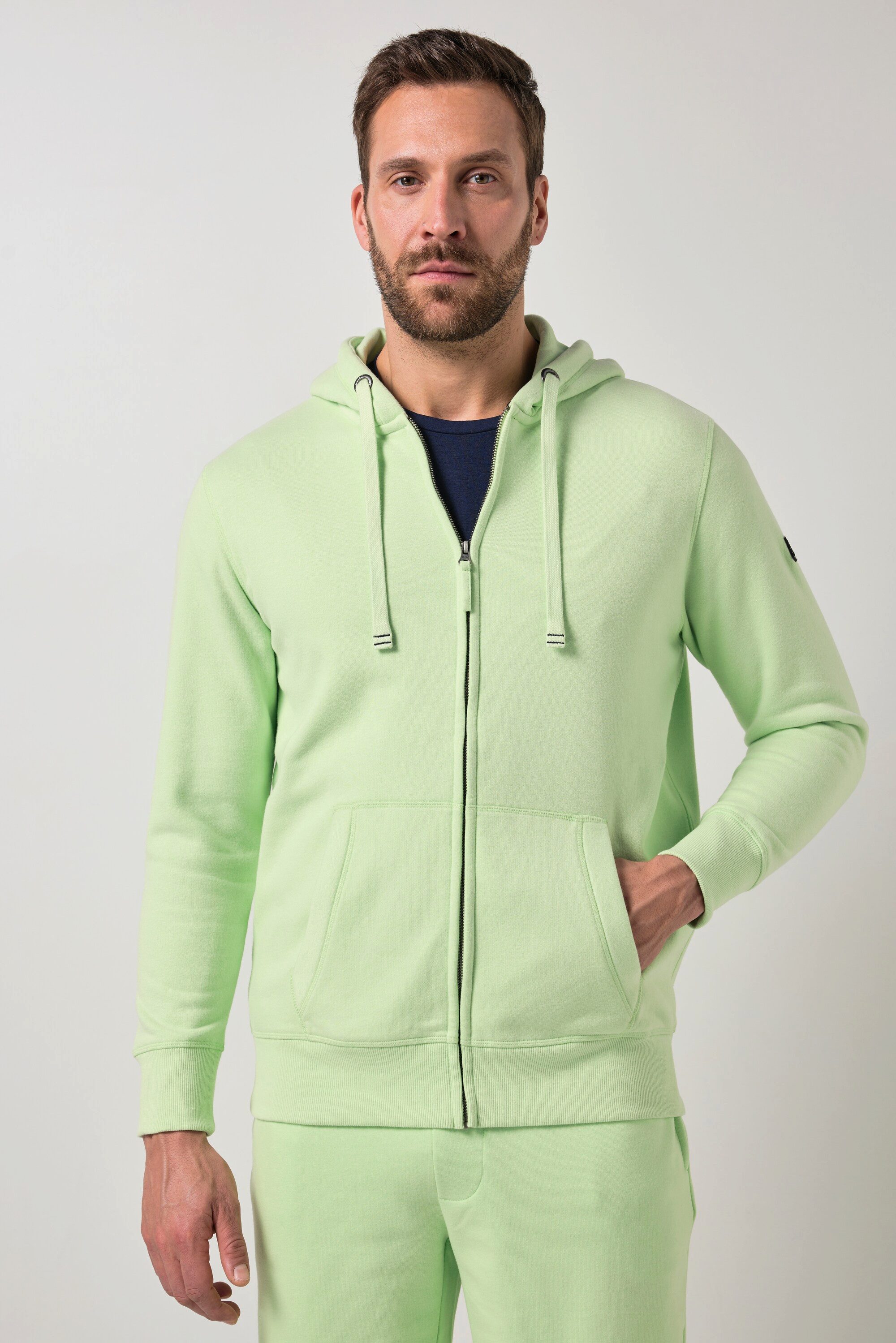 Fleecejacke Hoodie-Jacke Sweat
