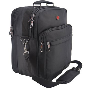 SHG Messenger Bag ◊ Laptop Umhängetasche Business Notebook Arbeitstasche Herren UNI