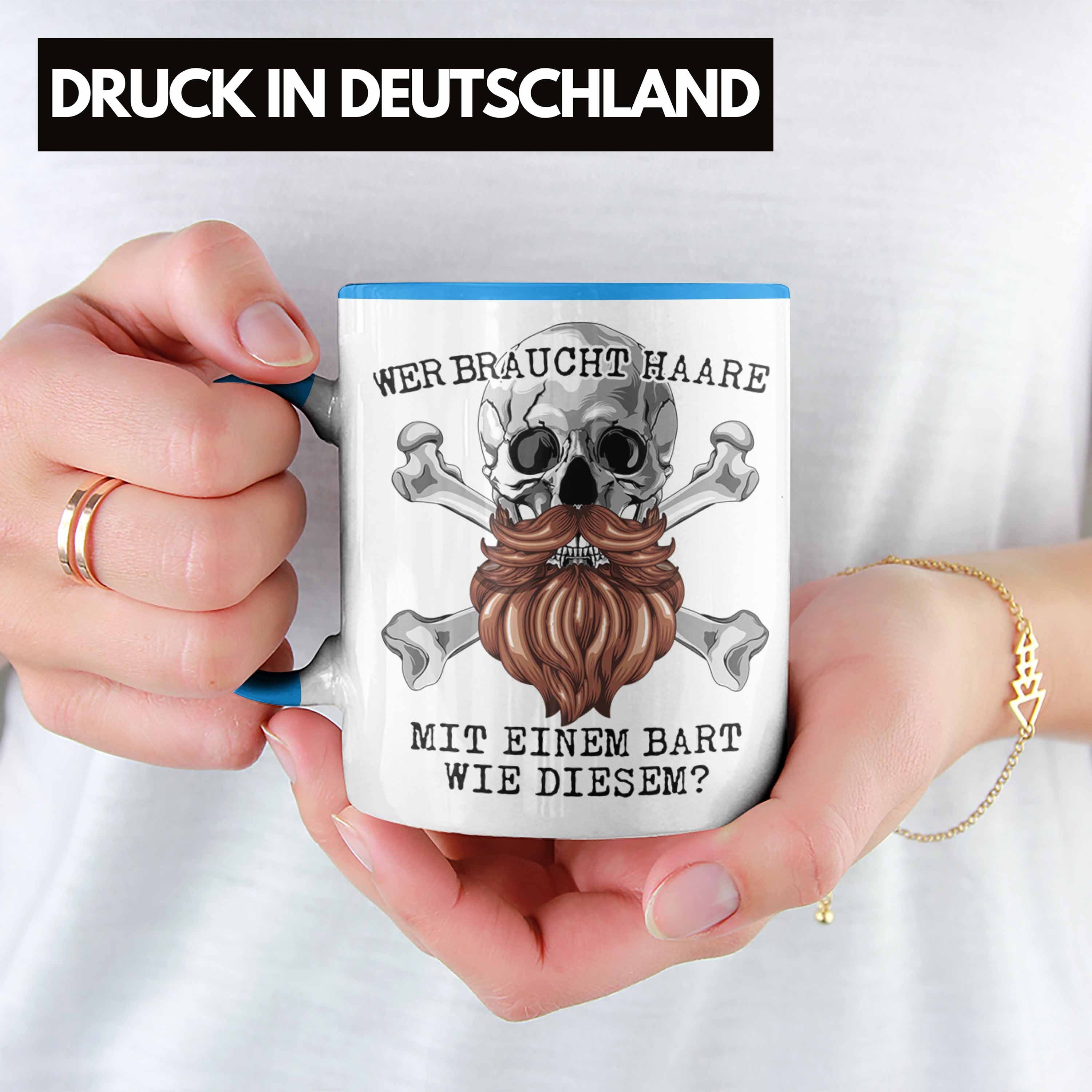 Lustige Glatzkopf Tasse – Geschenkidee Mit Spruch 'Du Brauchst Keine Haare', Spülmaschinenfest
